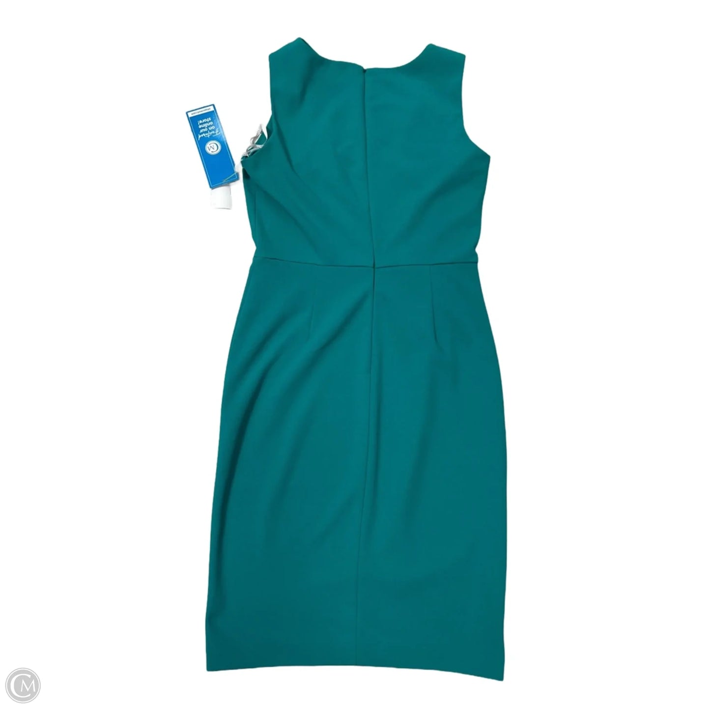 Dress Midi By Calvin Klein In Green, Size: S