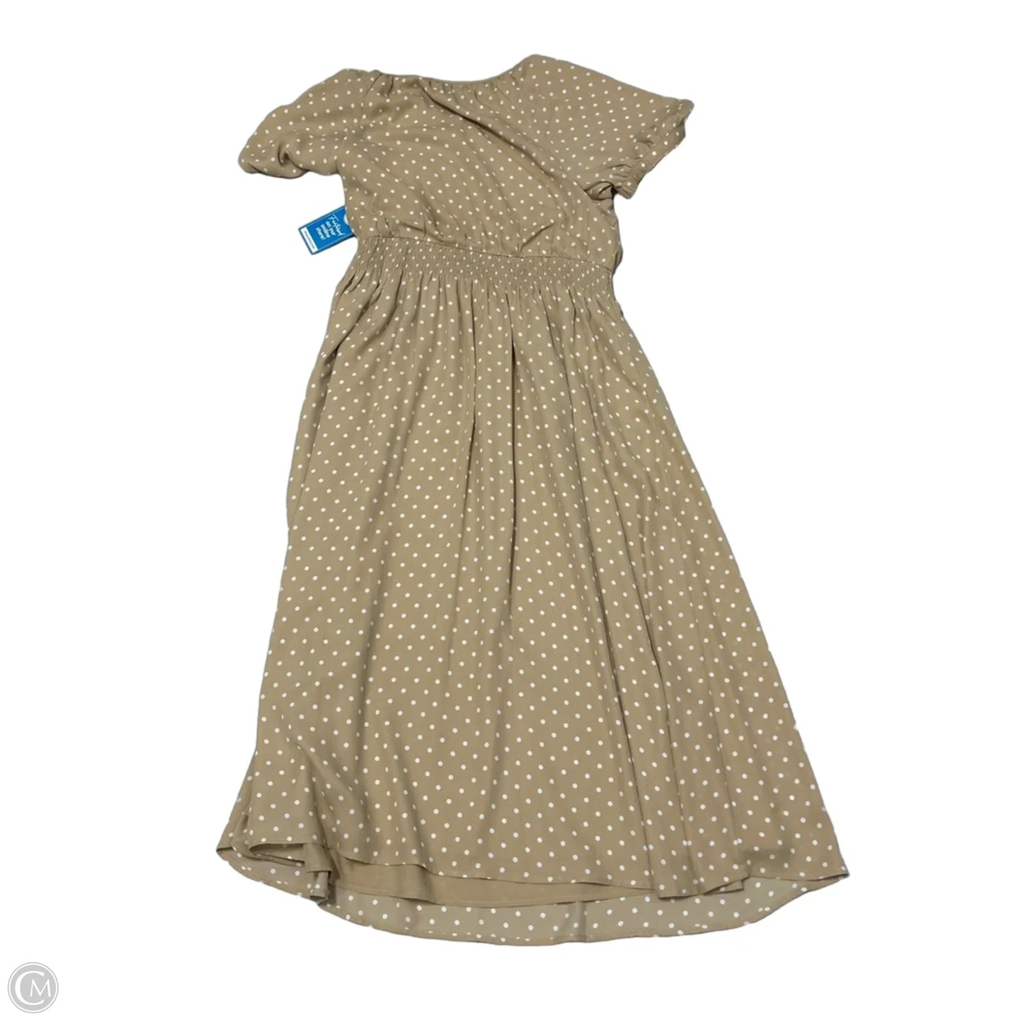 Dress Casual Maxi By Ann Taylor In Brown, Size: M