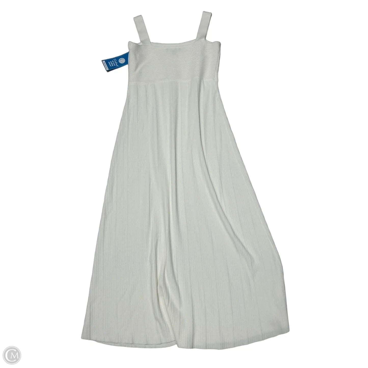 Dress Casual Maxi By Ann Taylor In White, Size: M