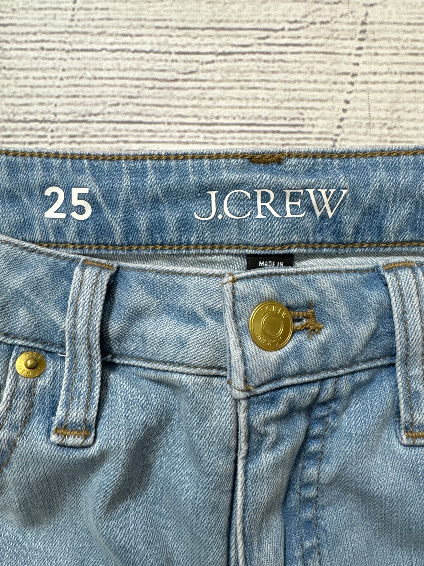 New! Jeans Flared By J. Crew In Blue Denim, Size: 0