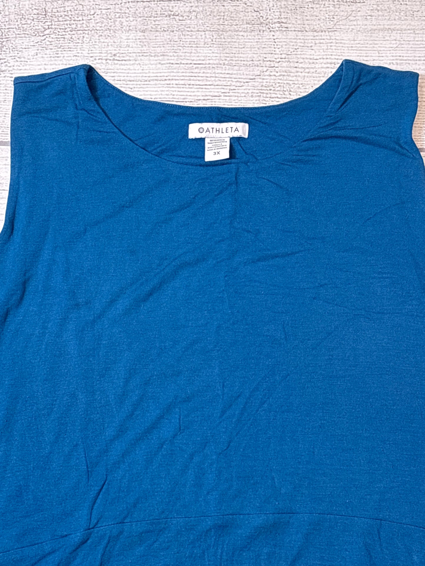 Dress Casual Short By Athleta In Blue, Size: 3x