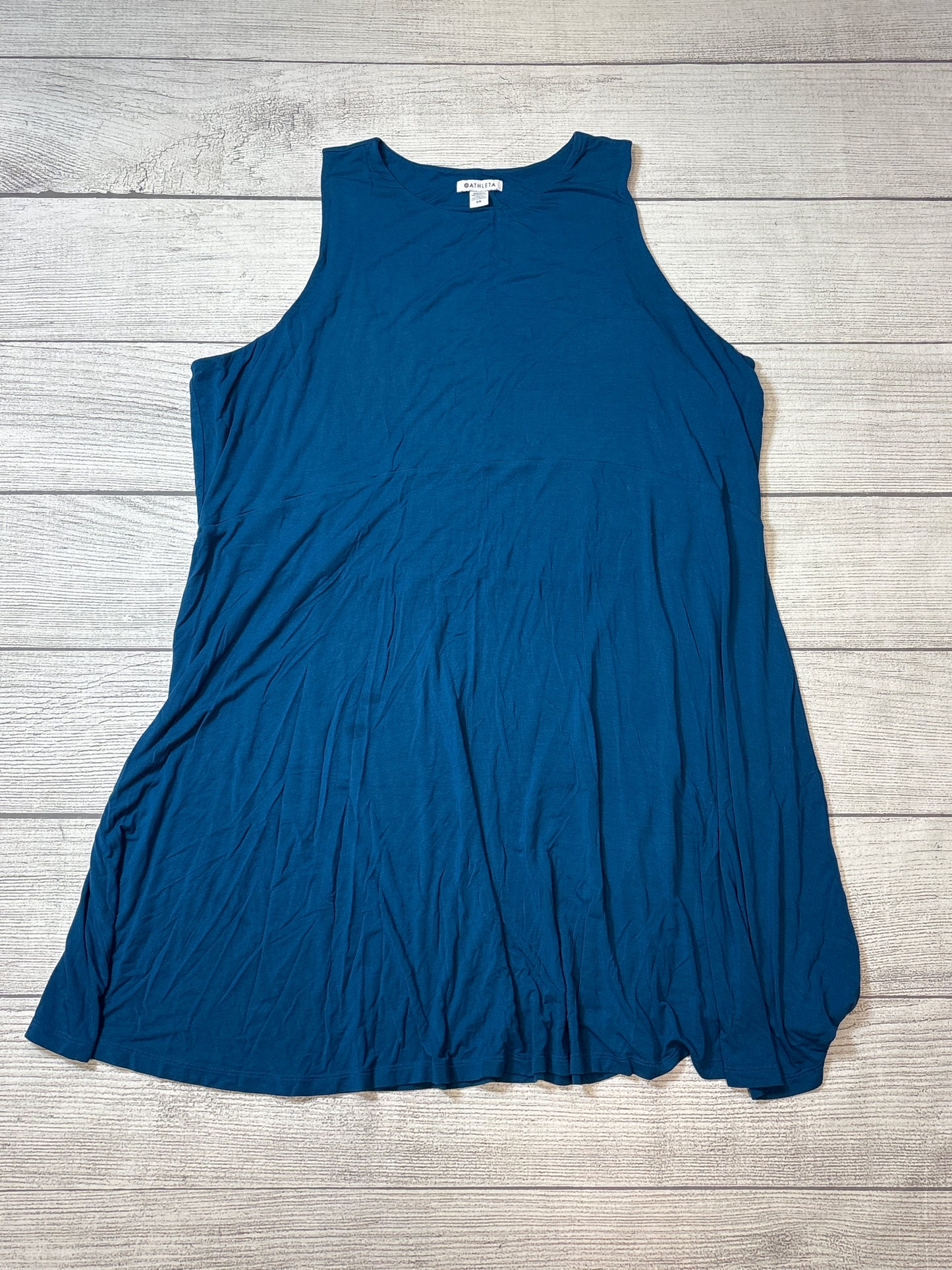 Dress Casual Short By Athleta In Blue, Size: 3x