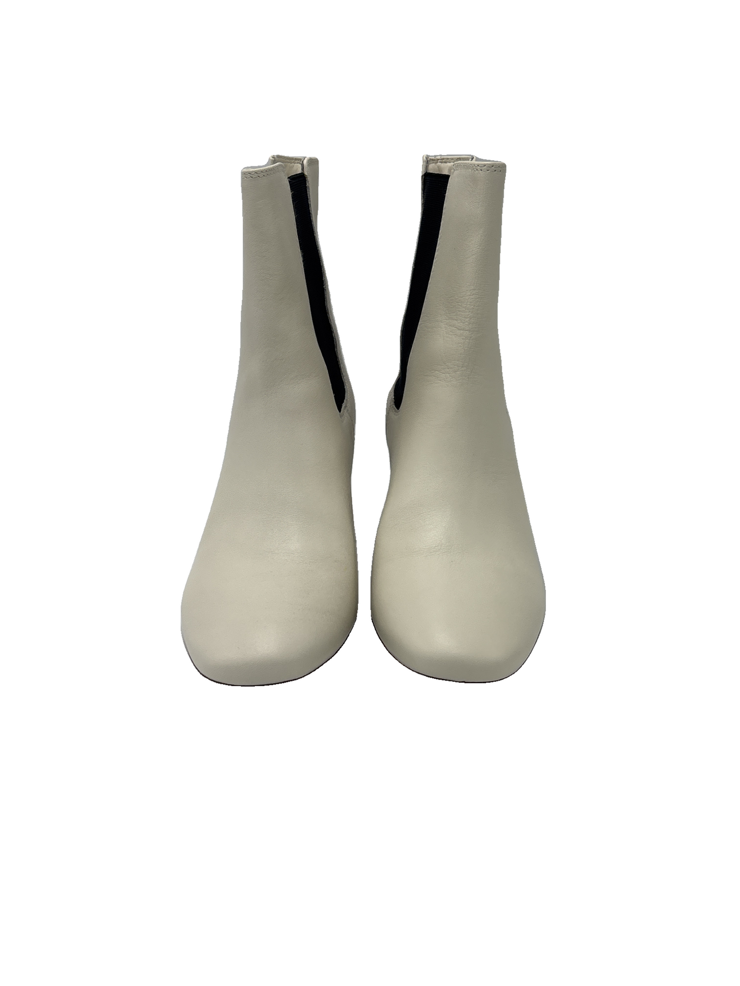 Boots Ankle Heels By J. Crew In White, Size: 7.5