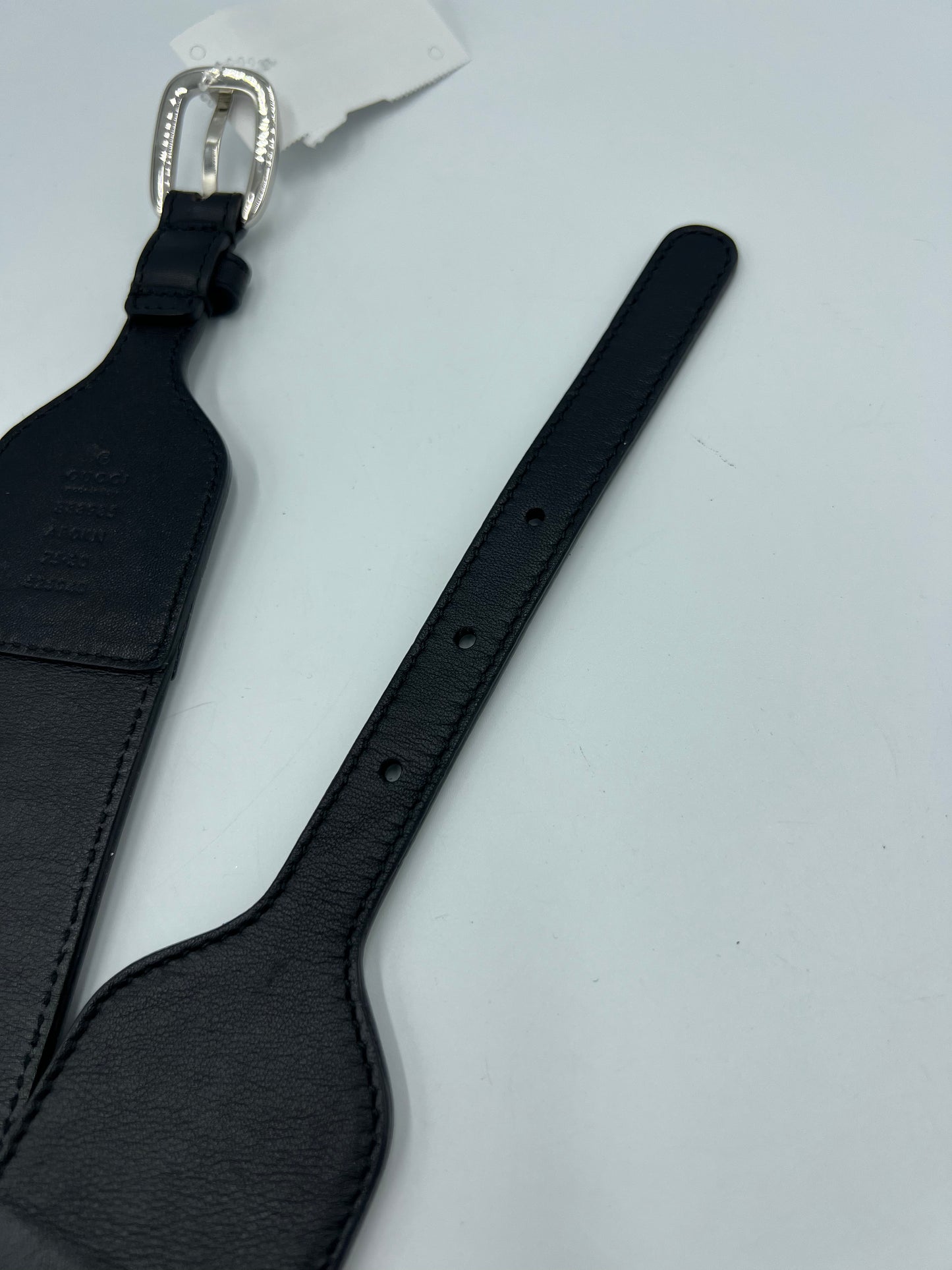 Like New! Gucci Moon Calfskin Studded Designer Belt, Size: Small (75 30)