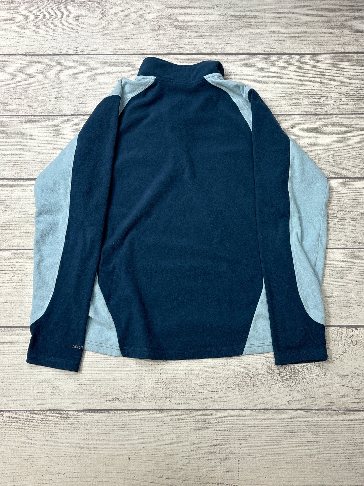 Fleece 1/4 Zip By The North Face In Blue Size: Xl