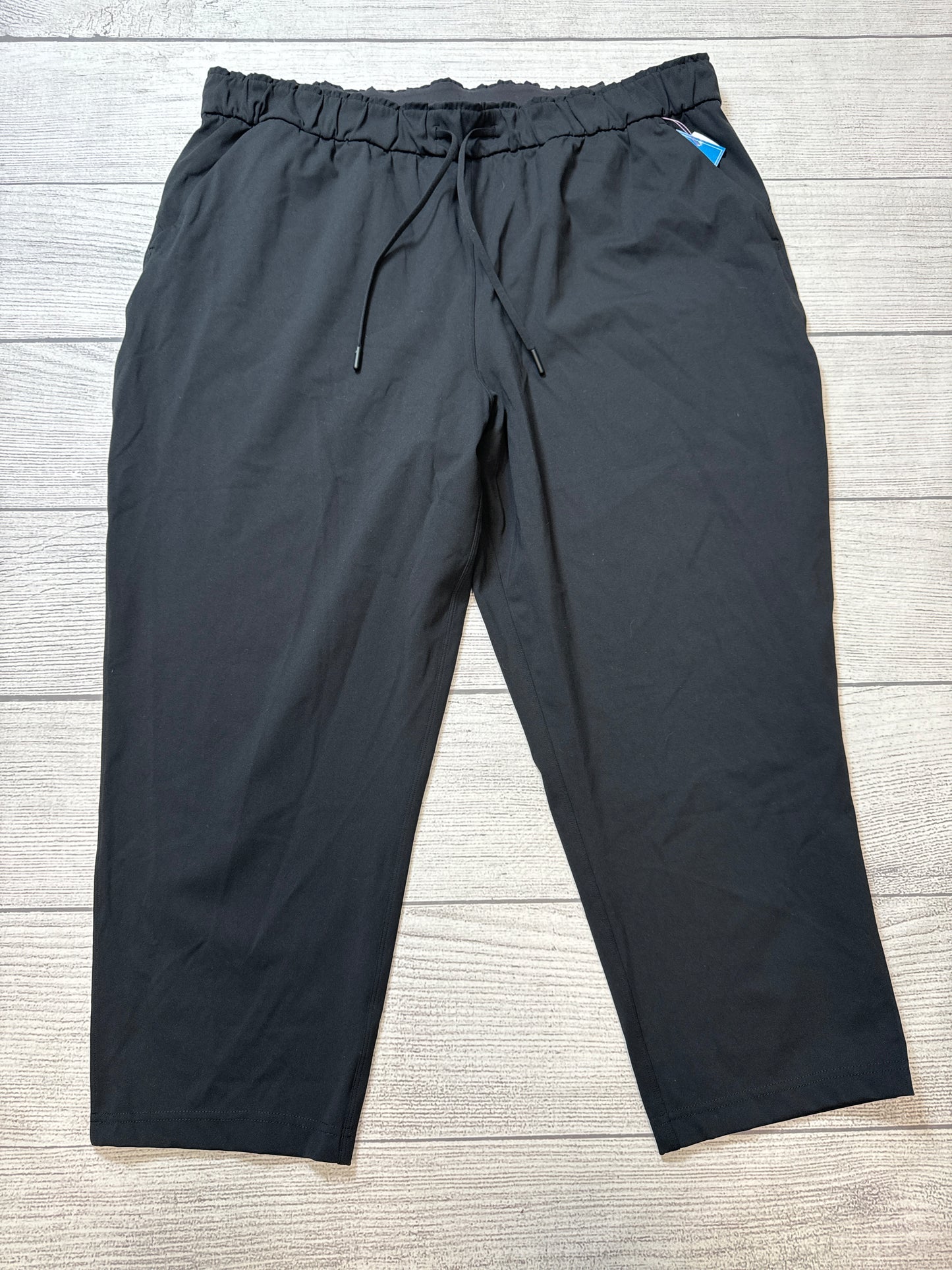 Athletic Pants By Lululemon In Black, Size: 20