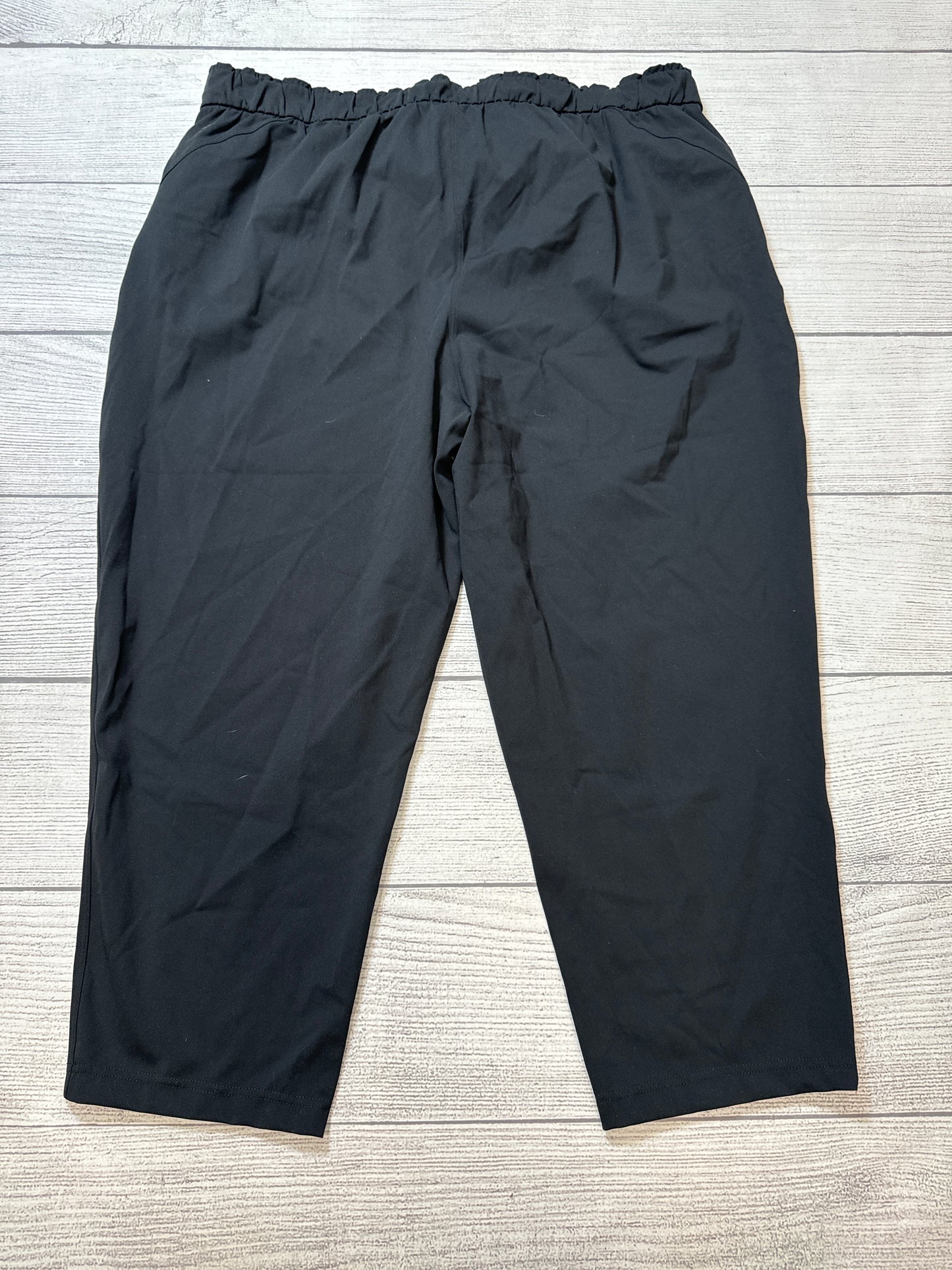 Athletic Pants By Lululemon In Black, Size: 20