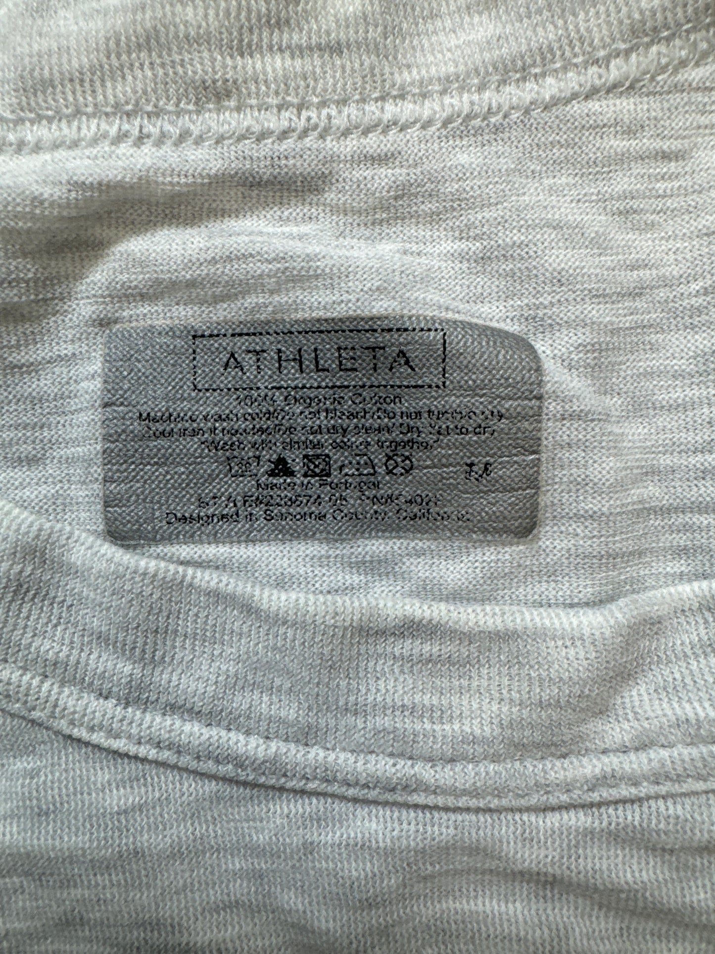 Athletic Tank Top By Athleta In Grey, Size: M
