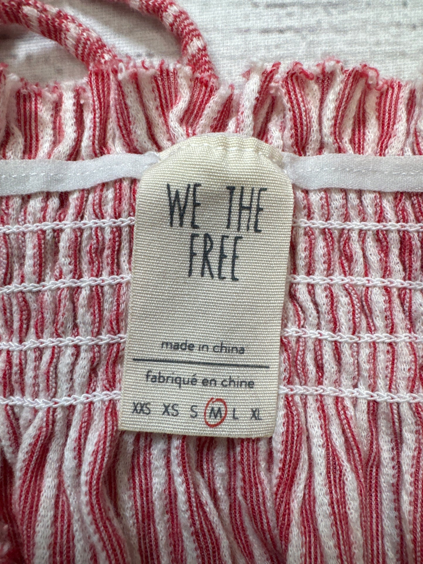 Top Sleeveless By We The Free In Red, Size: M