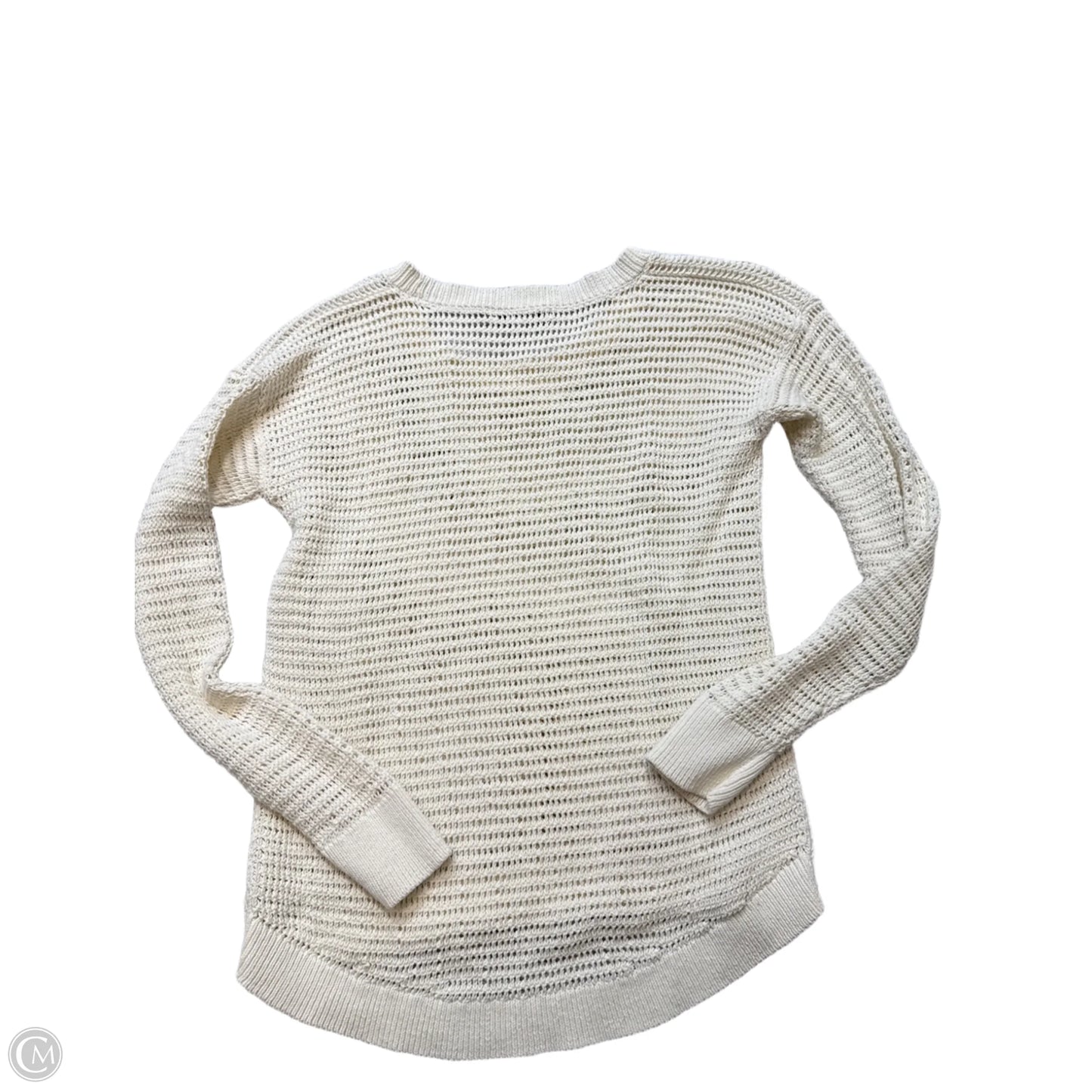 Sweater By Madewell In Cream, Size: Xs