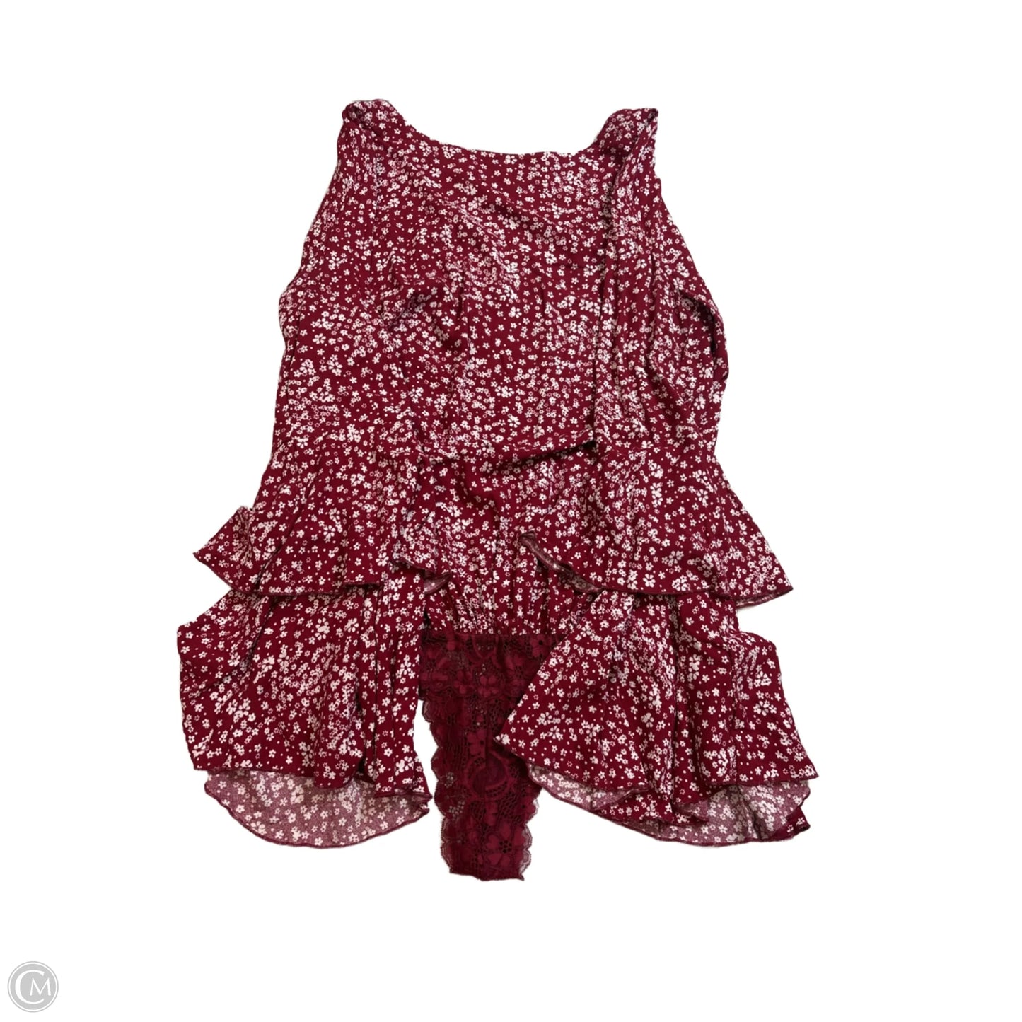 Top Long Sleeve By Free People In Red, Size: Xs