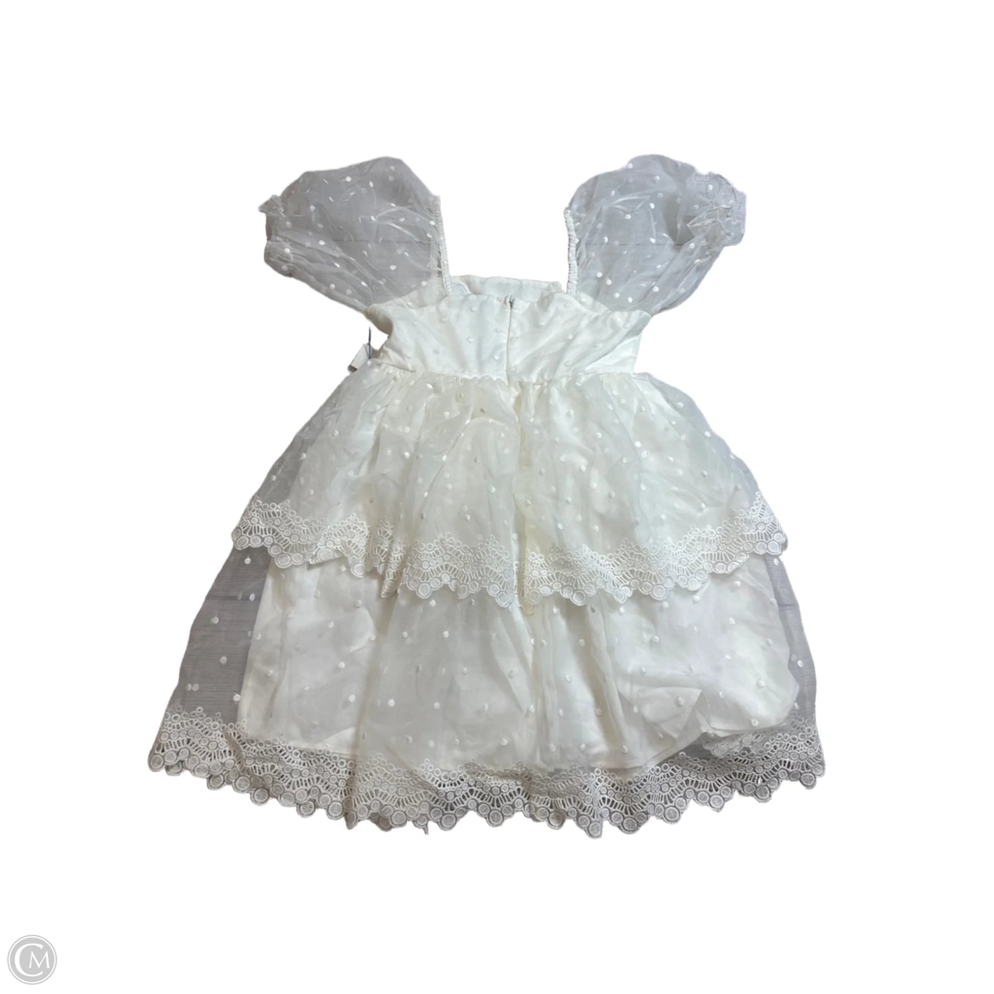 Dress Casual Short By English Factory In White, Size: Xs