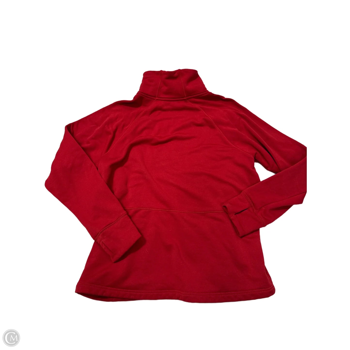 Athletic Sweatshirt Collar By Athleta In Red, Size: Xl