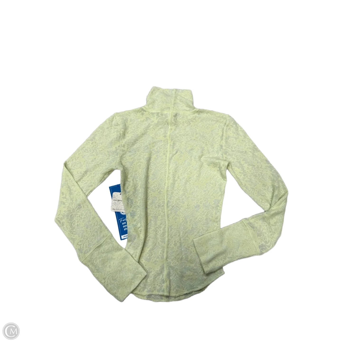 New! Top Long Sleeve By Free People In Green, Size: Xs