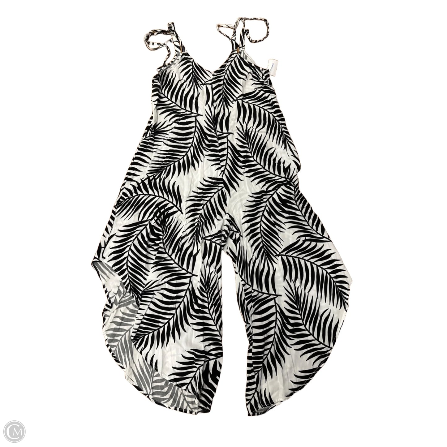 Jumpsuit By Vince Camuto In Black & White, Size: S
