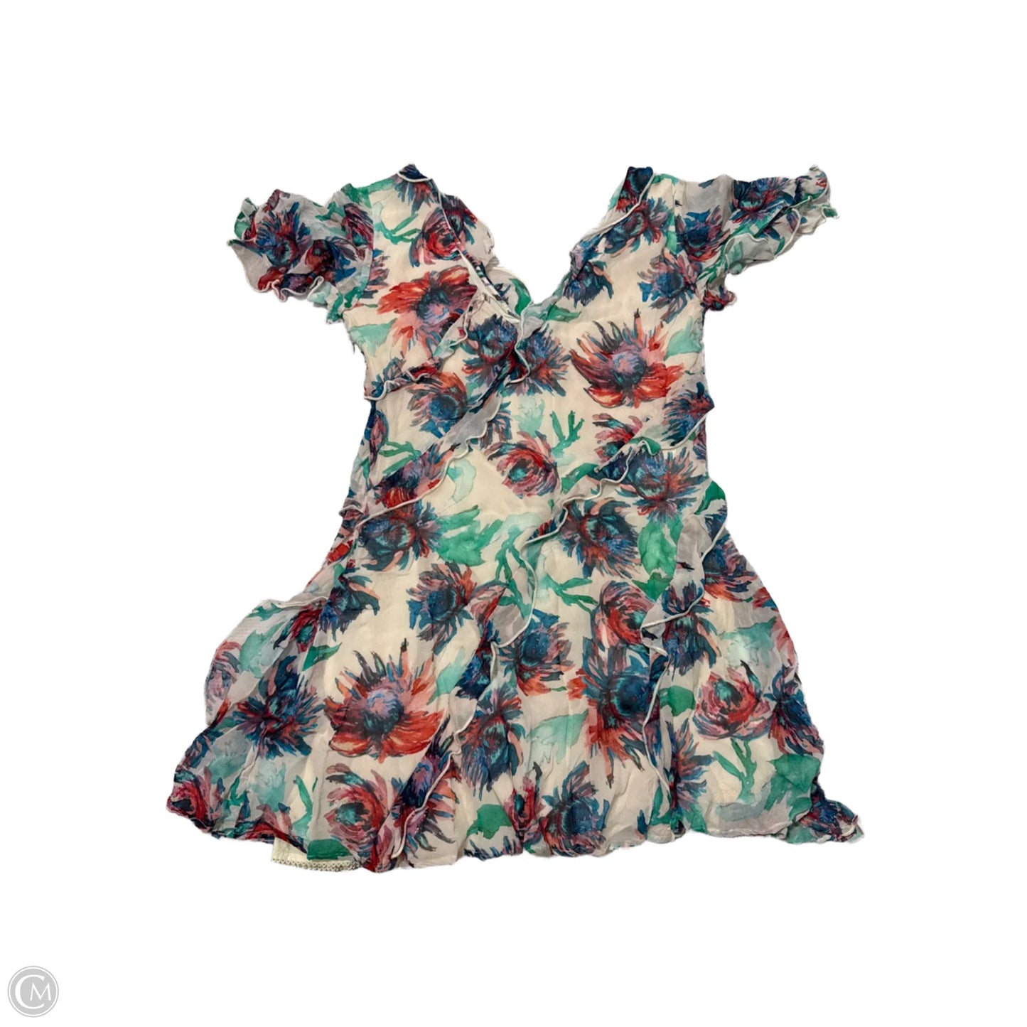 Dress Casual Short By Anthropologie In Multi-colored, Size: Xs