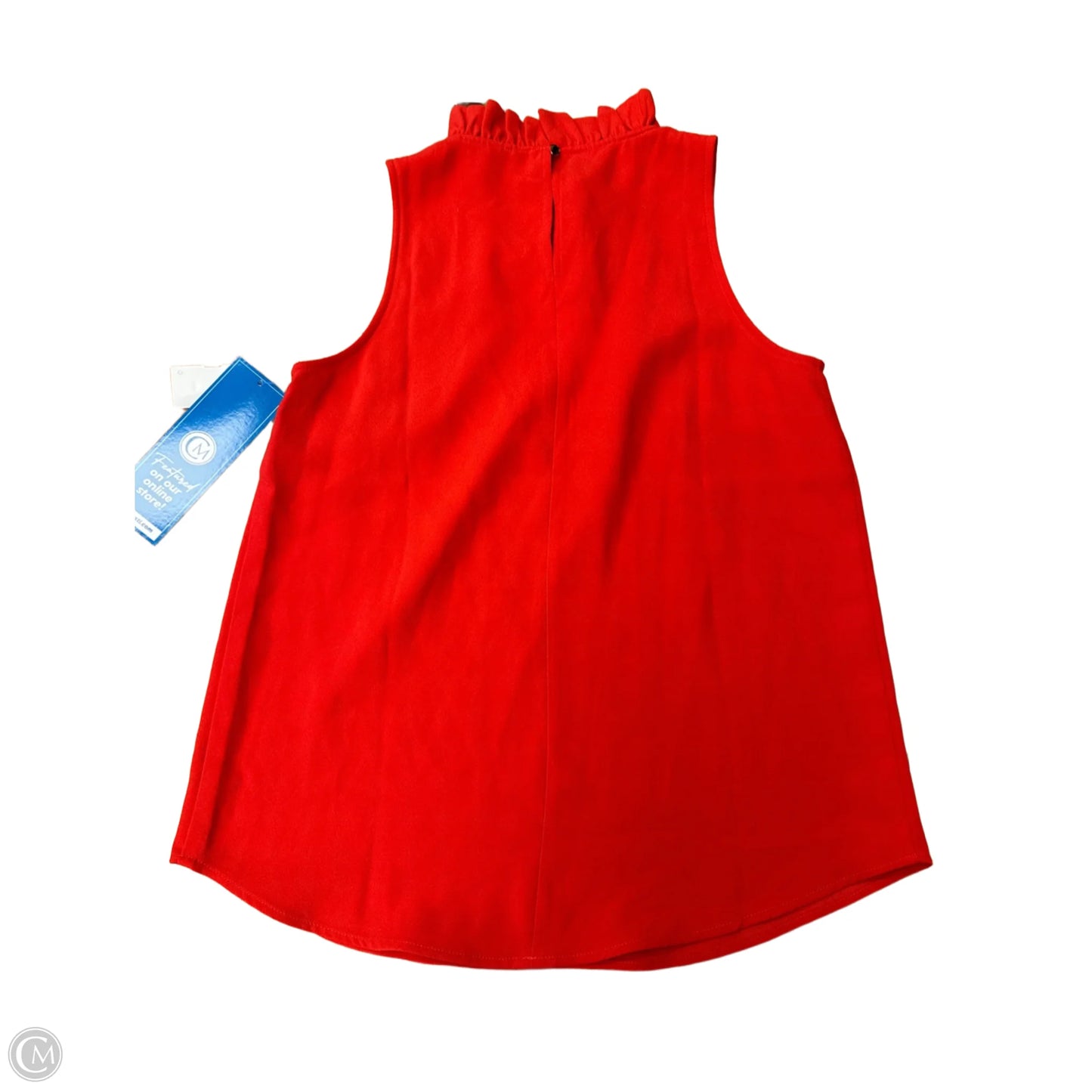 Top Sleeveless By J. Crew In Red, Size: Xs