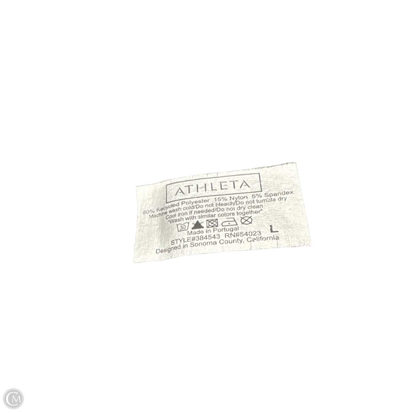 Athletic Top Long Sleeve Hoodie By Athleta In Grey, Size: L