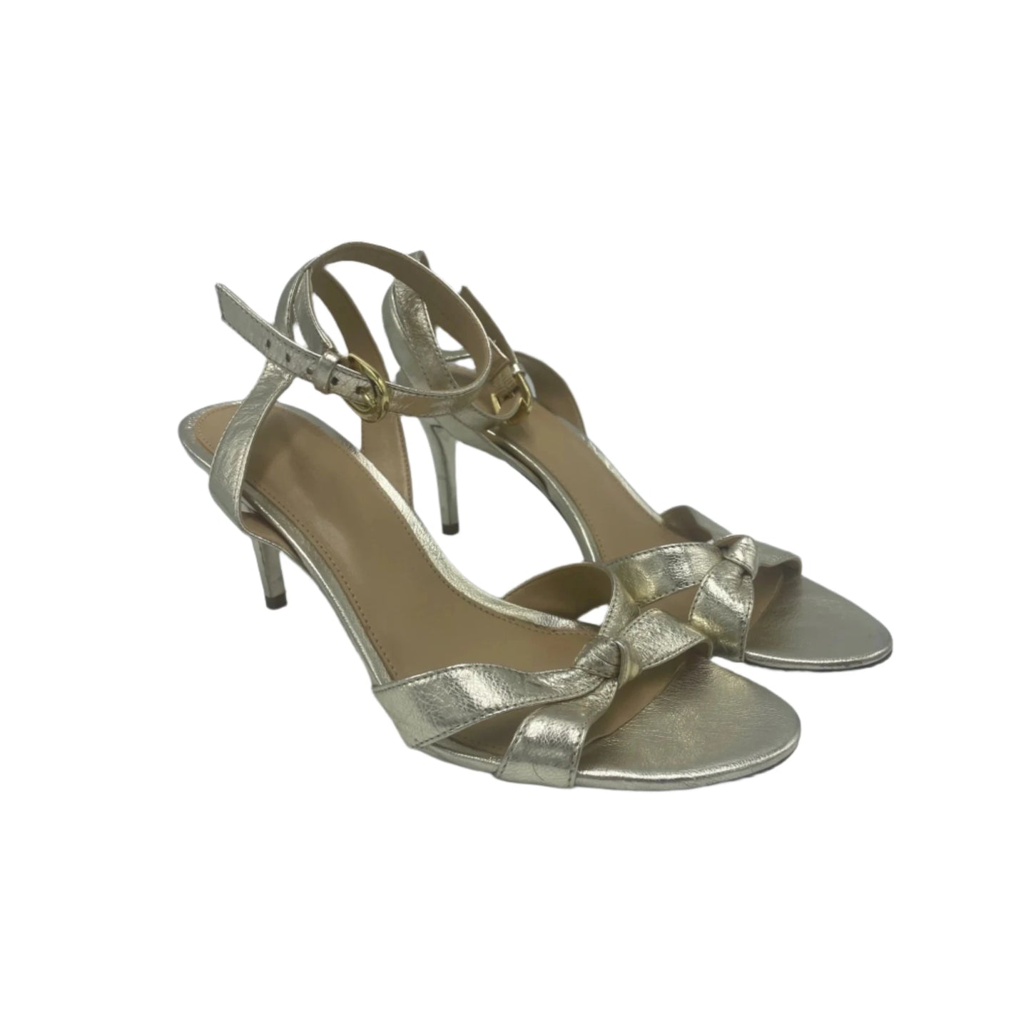 Shoes Designer By Michael Kors In Gold, Size: 8