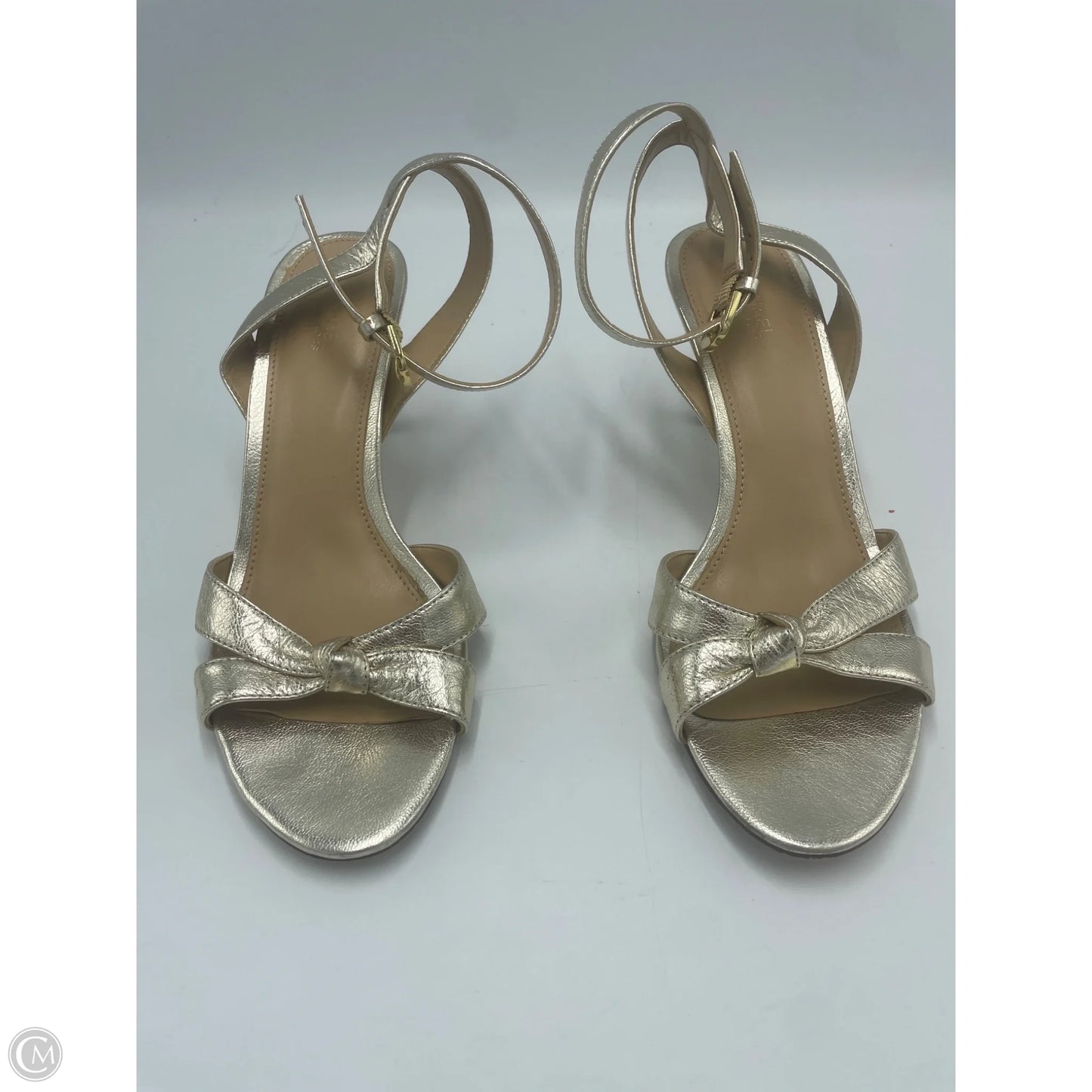 Shoes Designer By Michael Kors In Gold, Size: 8