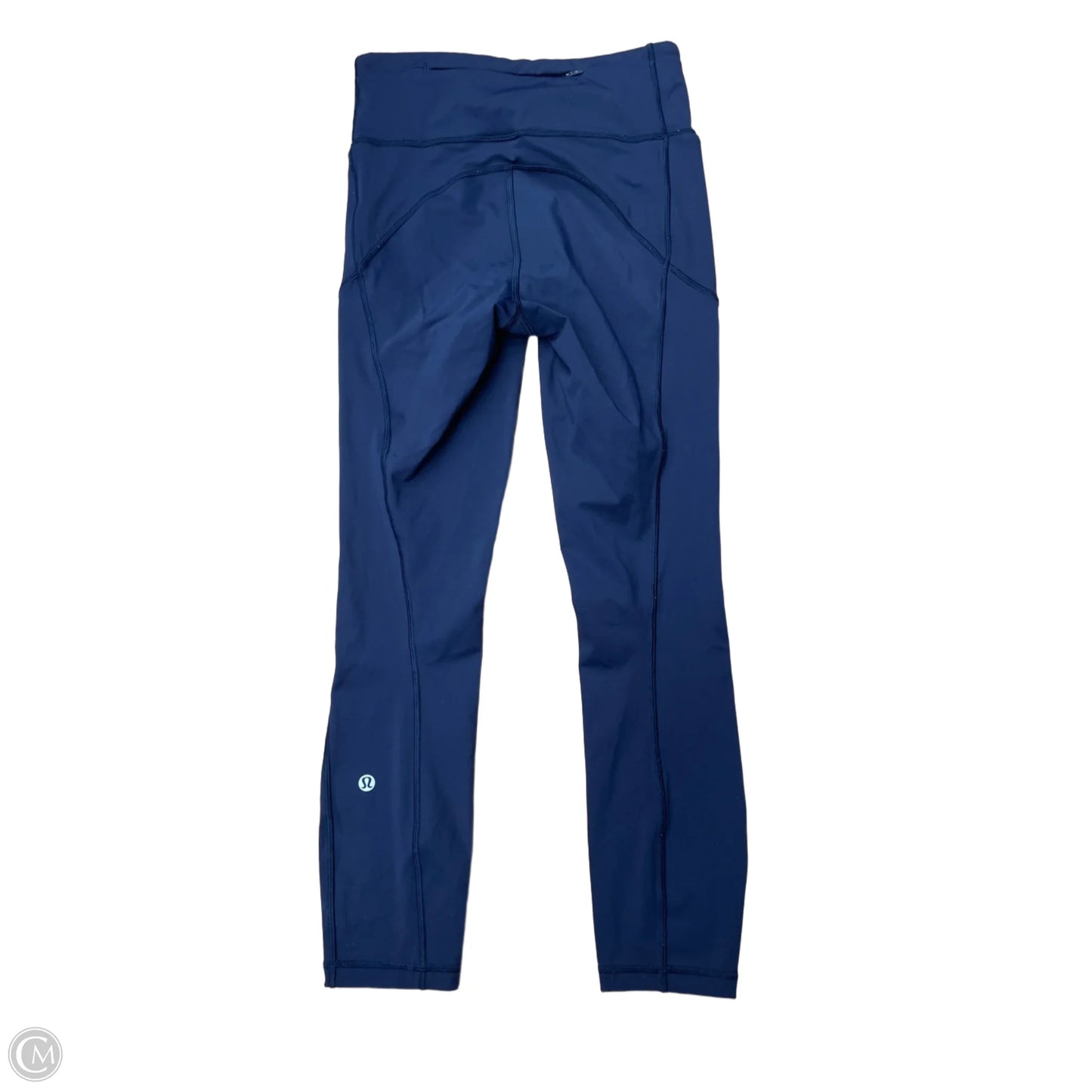 Athletic Capris By Lululemon In Navy, Size: 4
