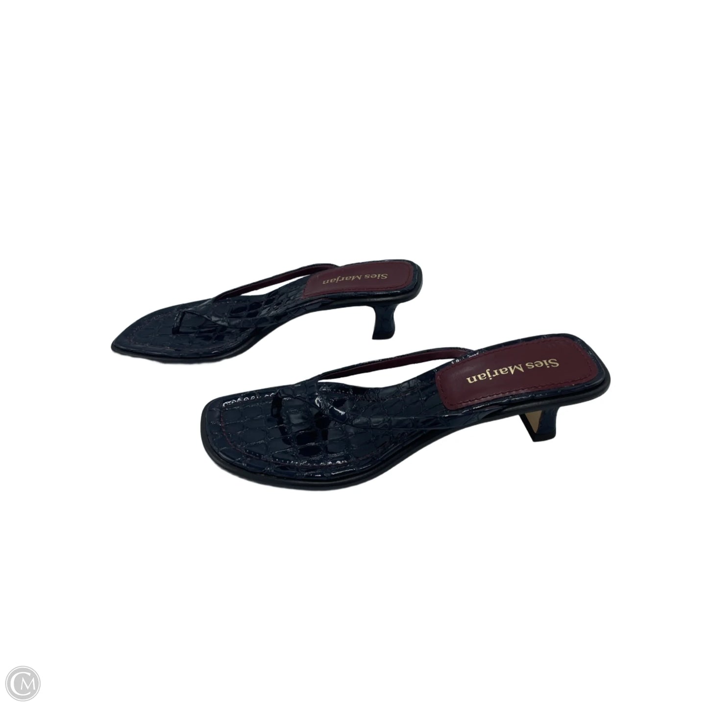Sandals Heels Kitten By Sies Marjan In Black, Size: 11