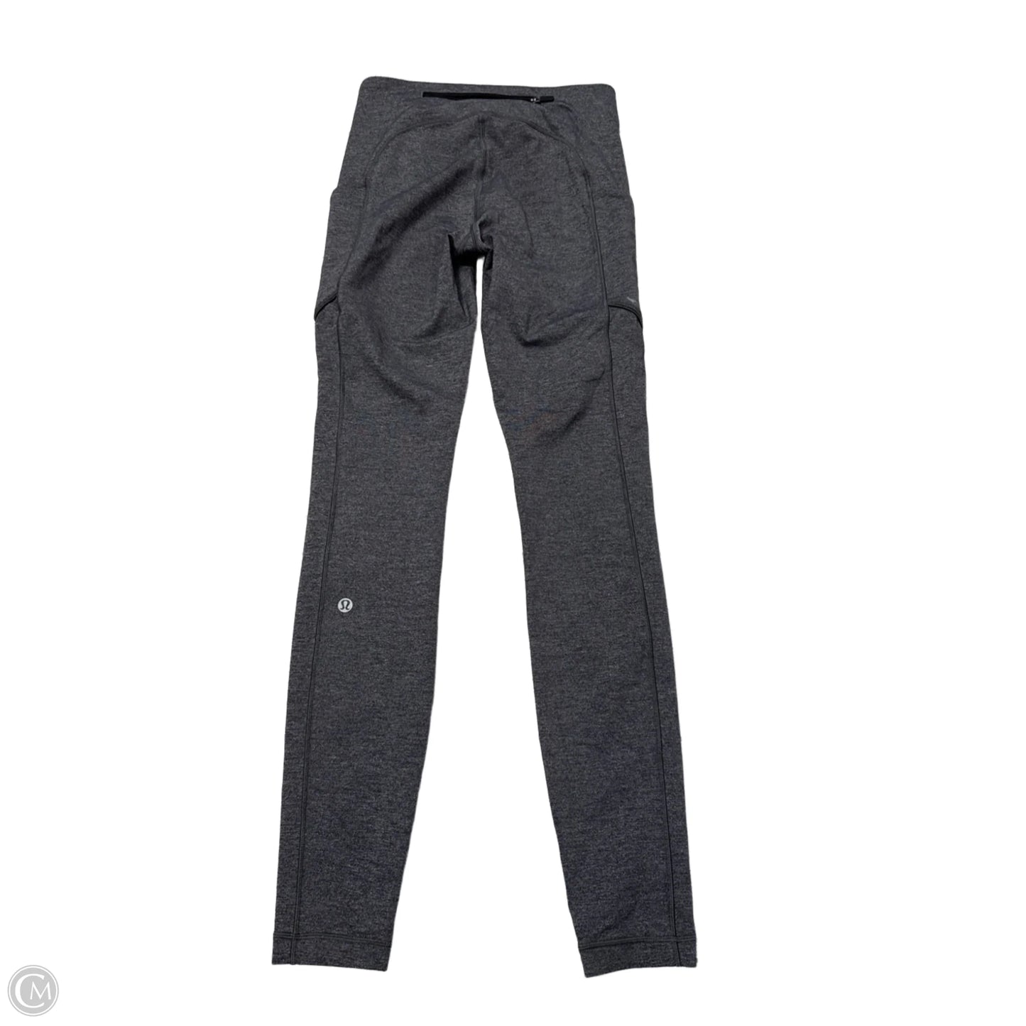 Athletic Leggings By Lululemon In Grey, Size: 4