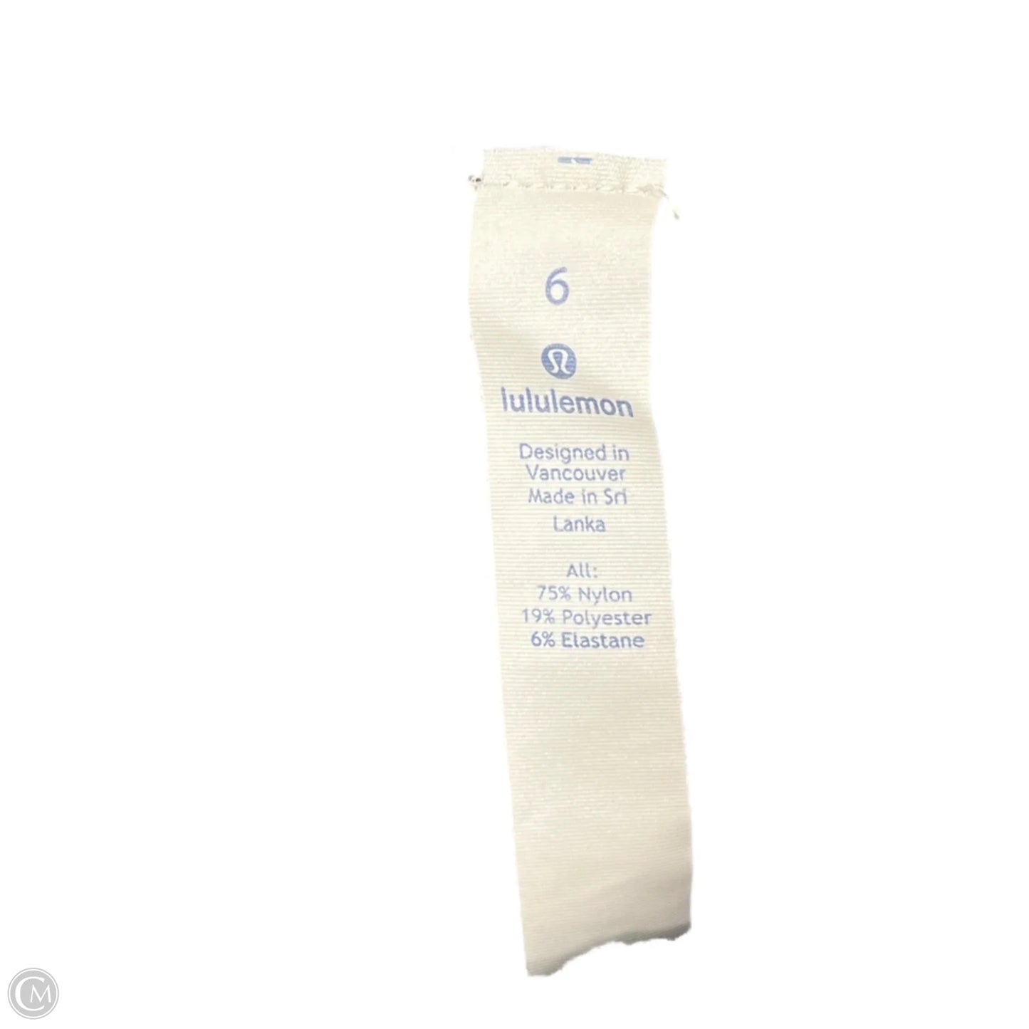 Athletic Top Long Sleeve Crewneck By Lululemon In Black, Size: 6