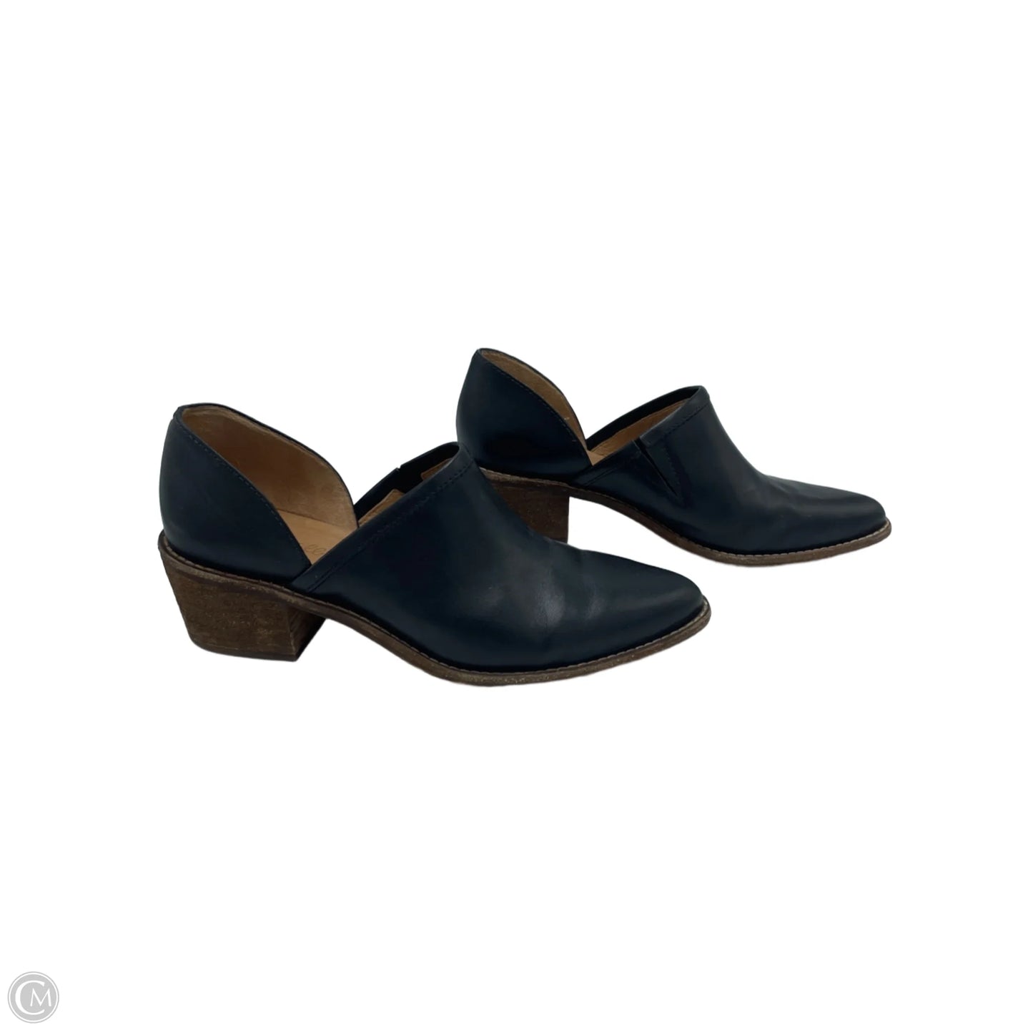 Shoes Heels Block By Madewell In Black, Size: 9