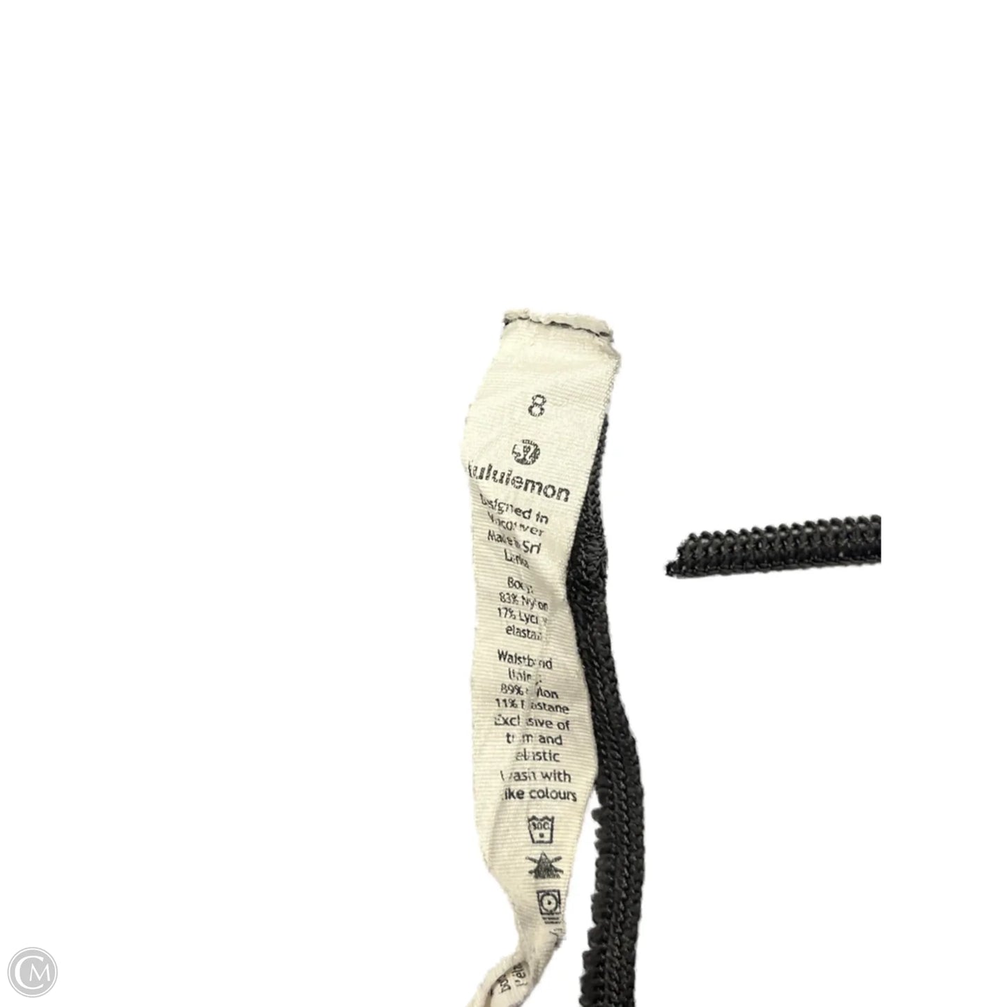 Athletic Leggings By Lululemon In Grey, Size: 8