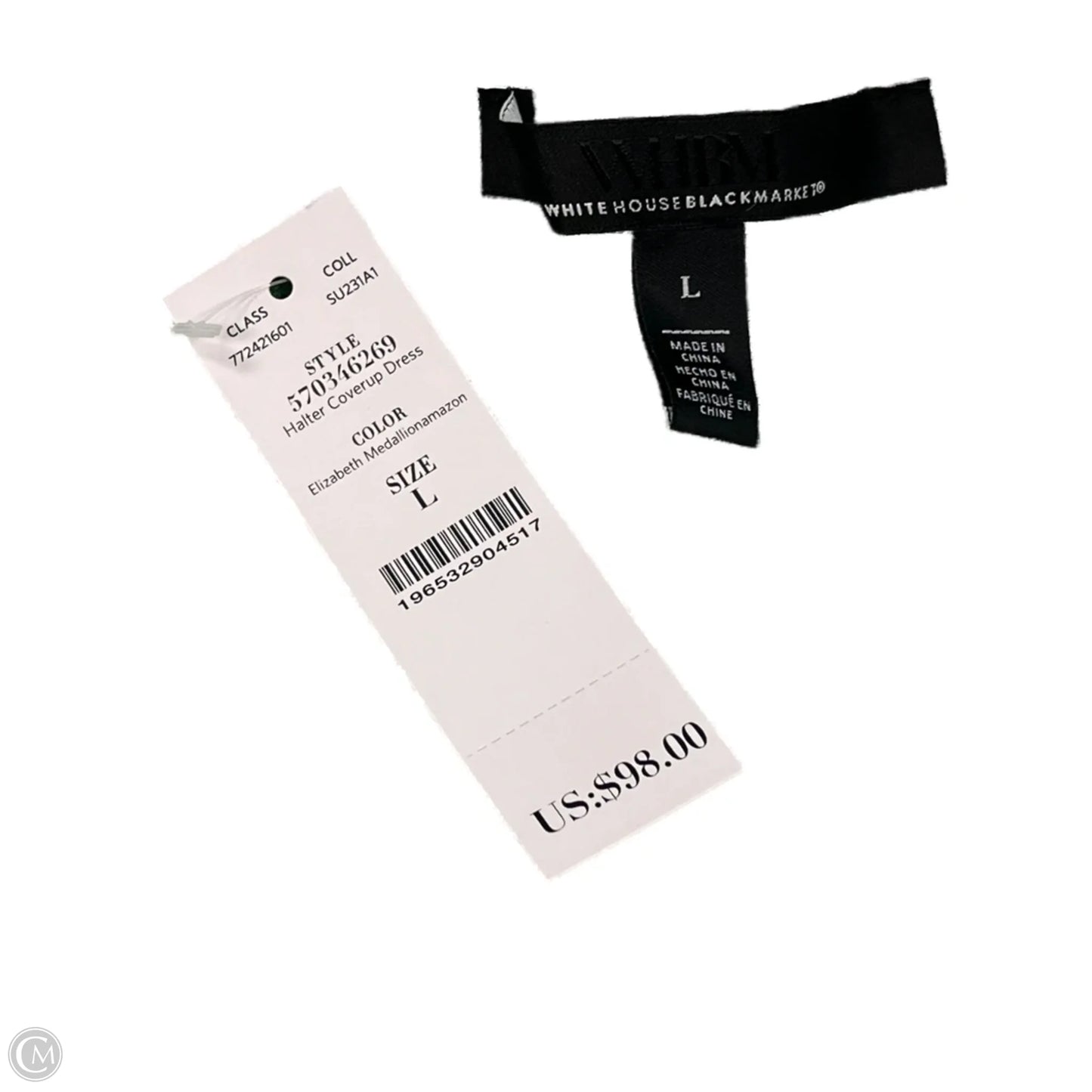 Dress Casual Short By White House Black Market In Green, Size: L