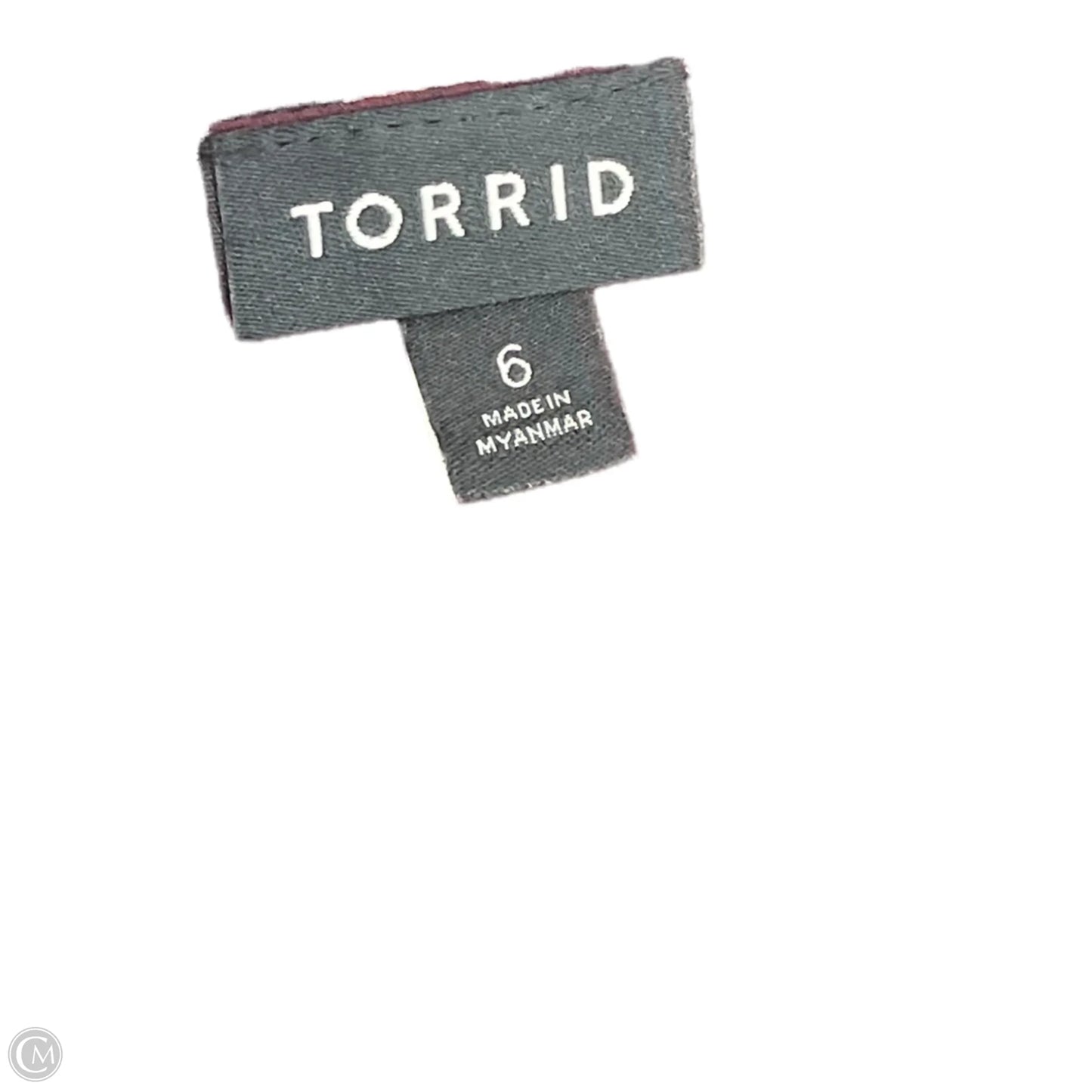 Top Sleeveless By Torrid In Multi-colored, Size: 4x