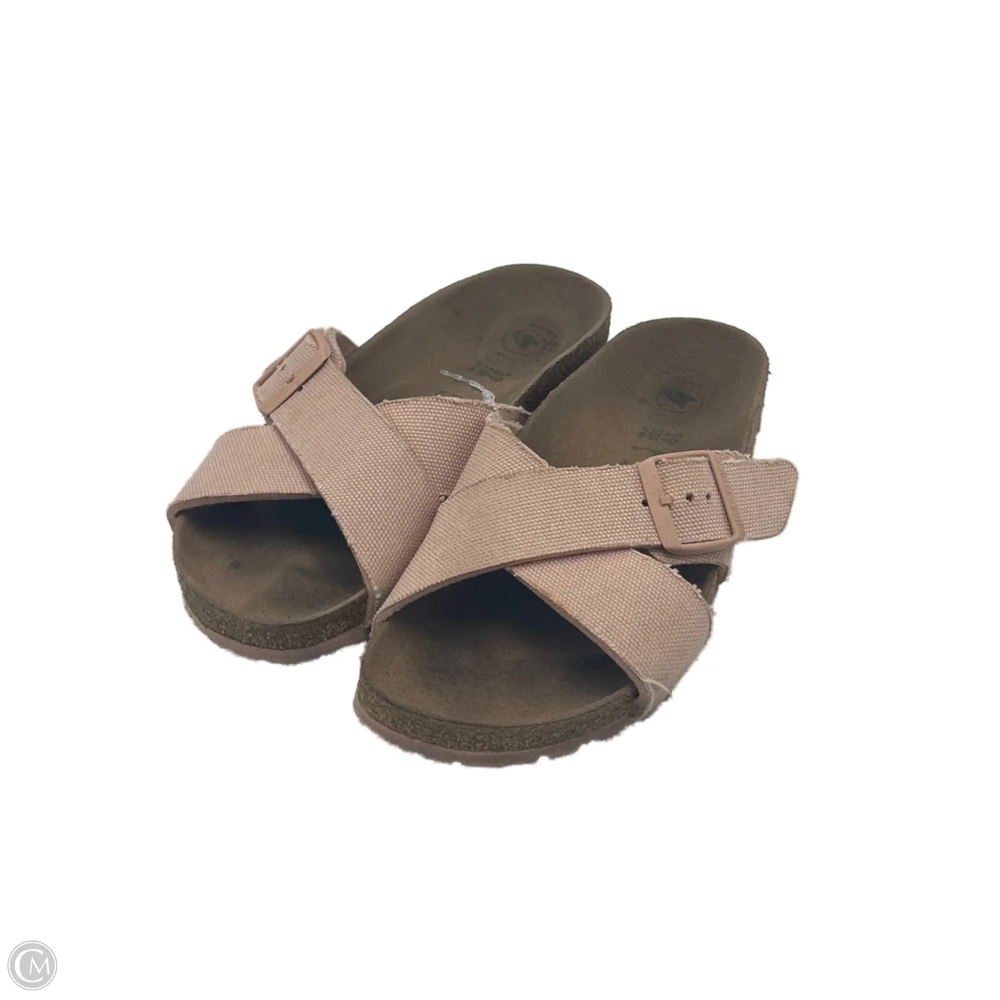 Sandals Designer By Birkenstock In Pink, Size: 8