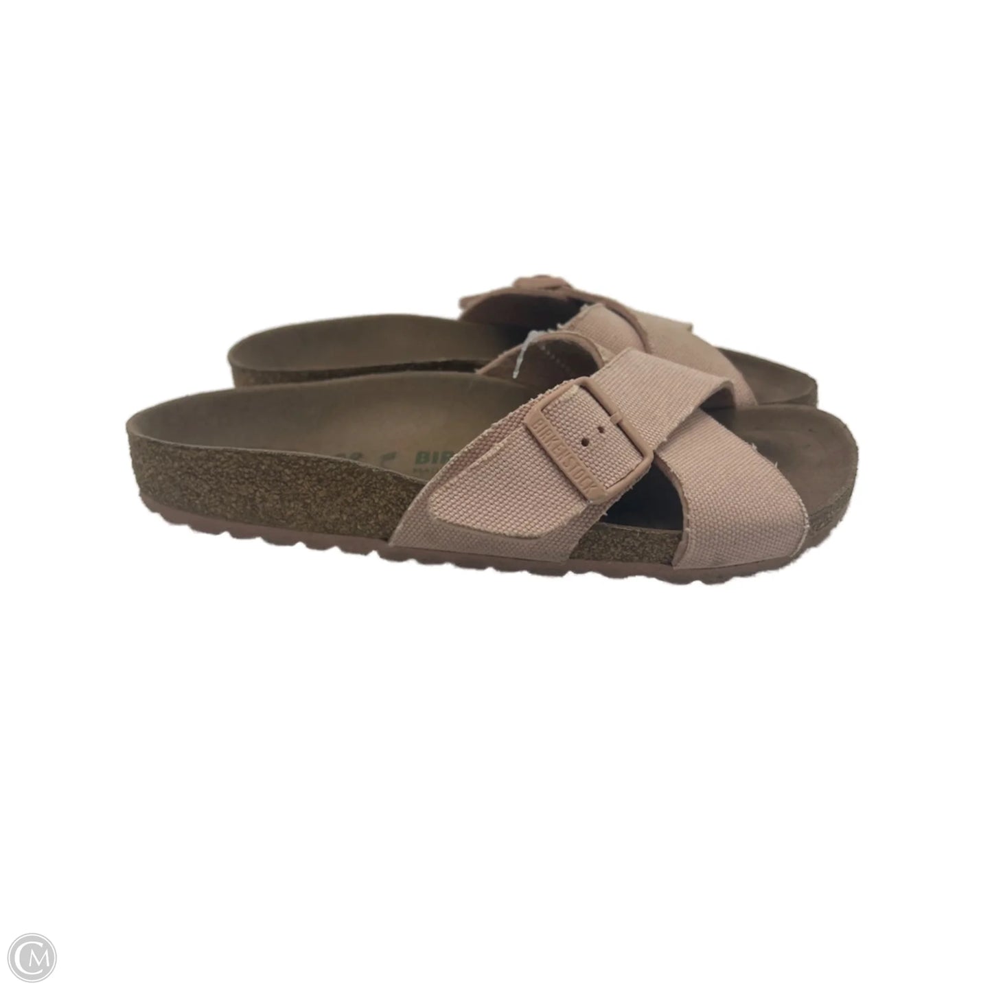 Sandals Designer By Birkenstock In Pink, Size: 8