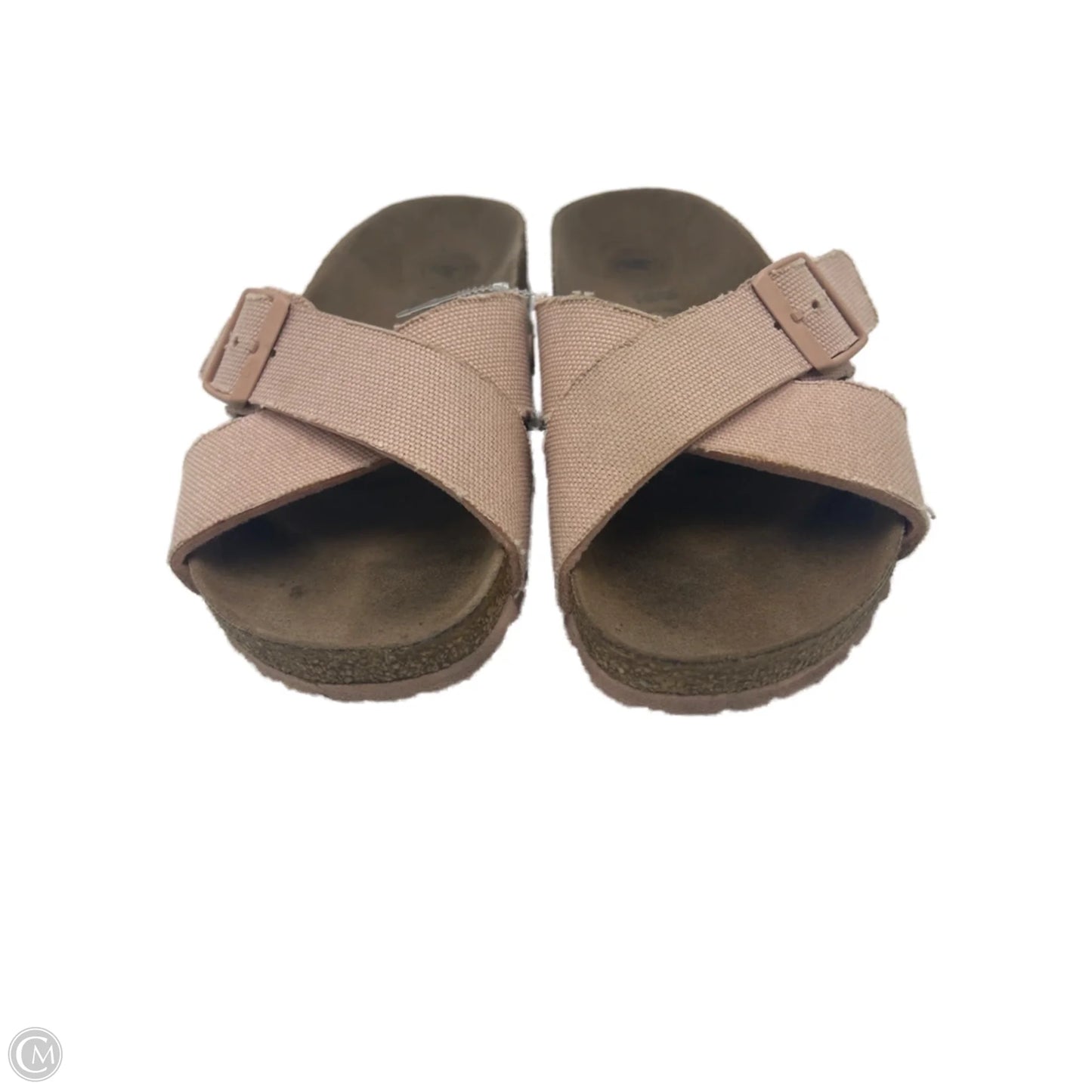 Sandals Designer By Birkenstock In Pink, Size: 8