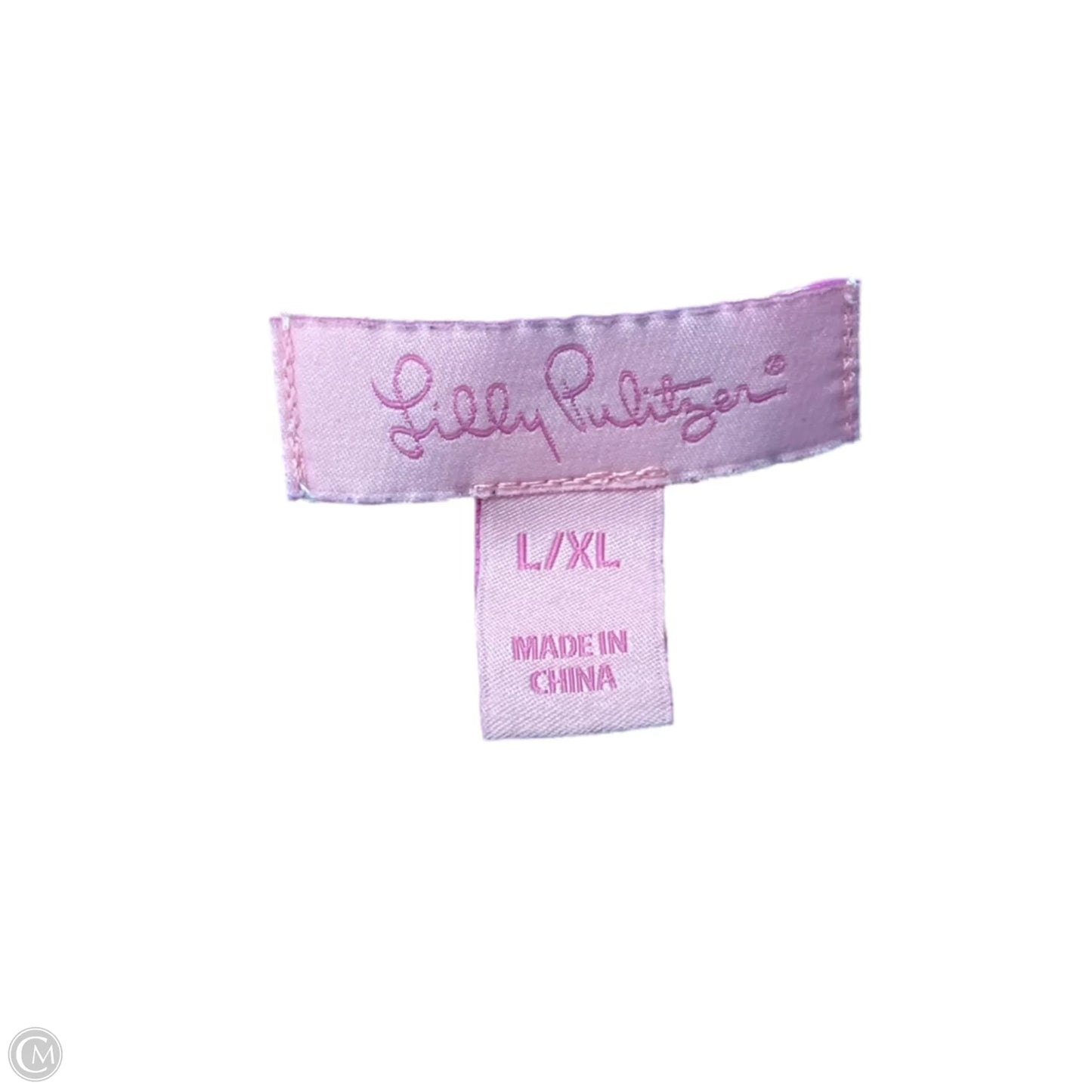 Swimwear Cover-up Designer By Lilly Pulitzer In Blue, Size: L