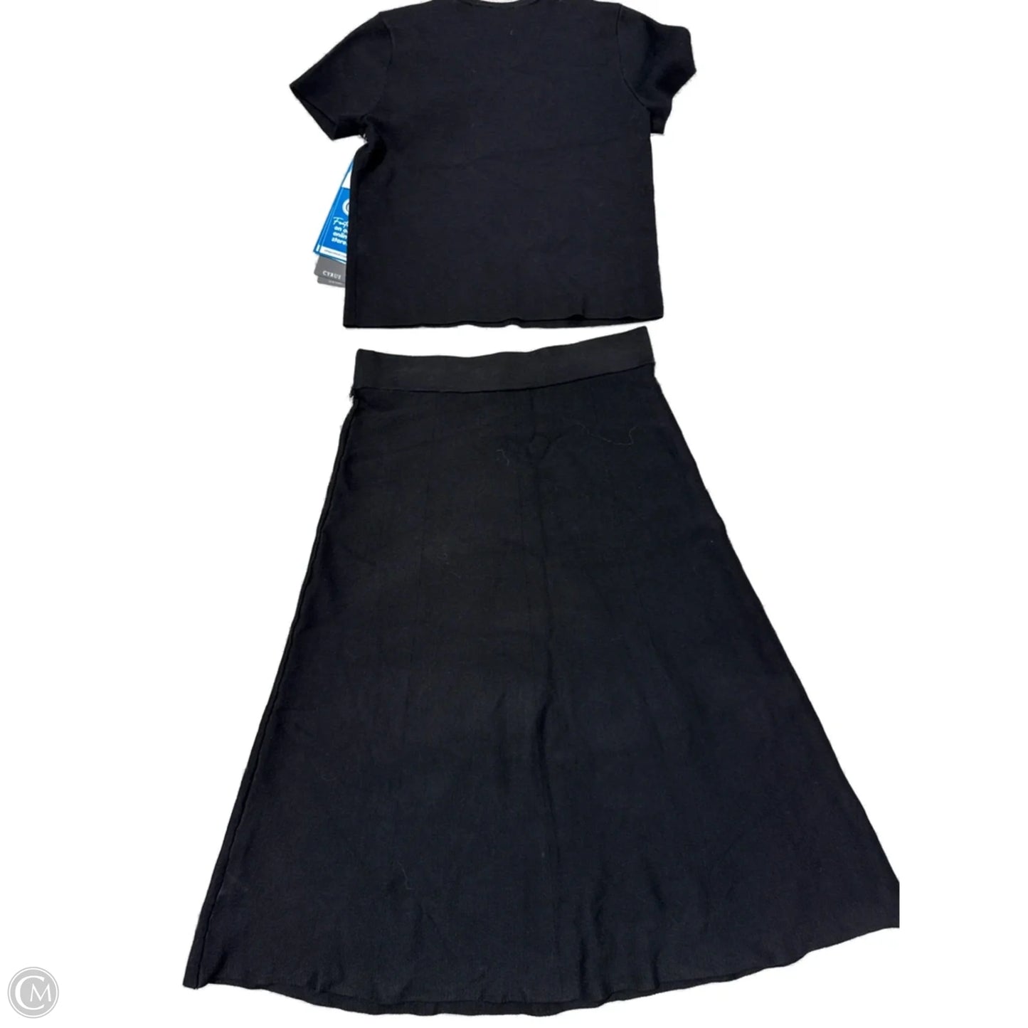 New! Skirt Set 2pc By Cyrus Knits In Black, Size: M