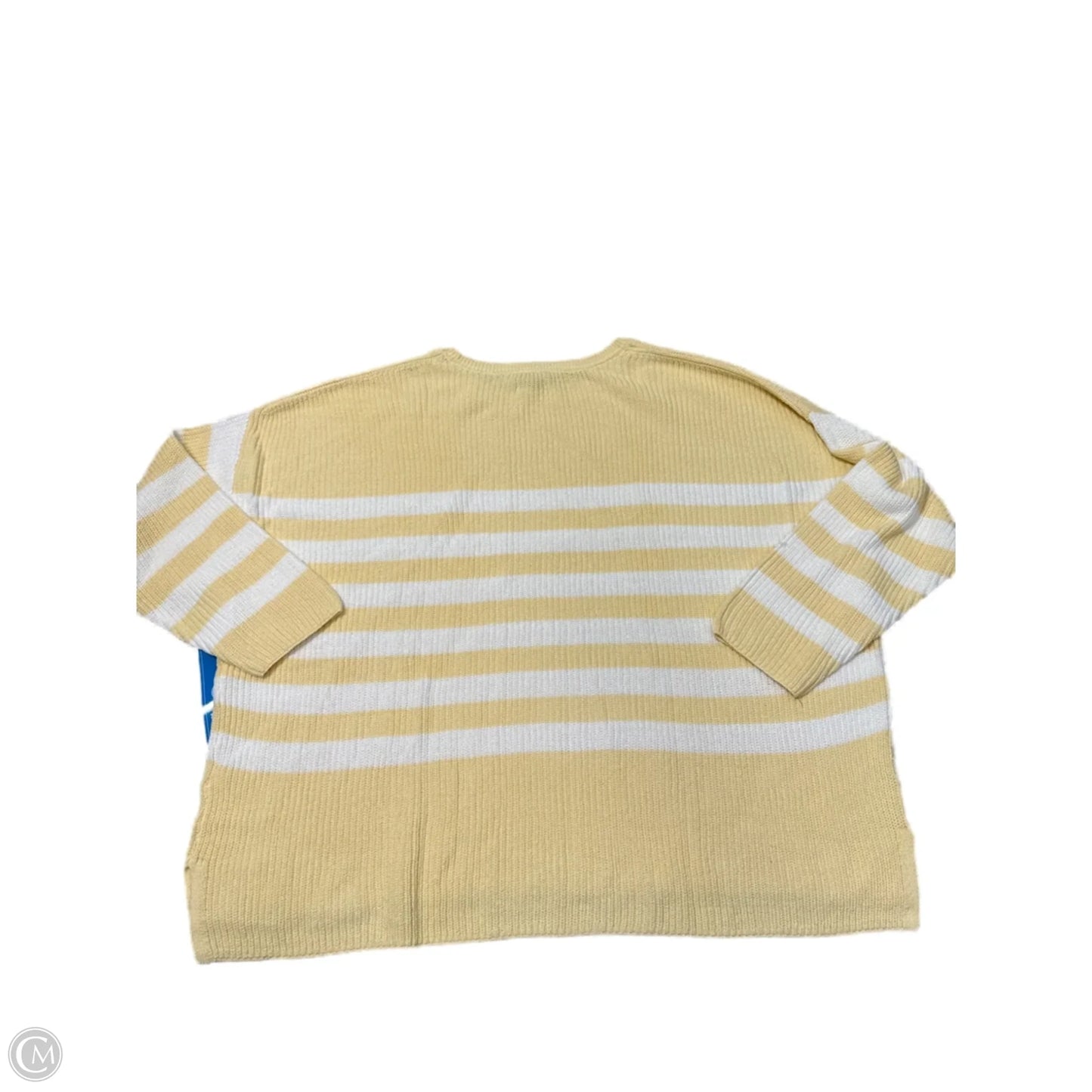 New! Sweater By Croft And Barrow In Yellow, Size: 4x