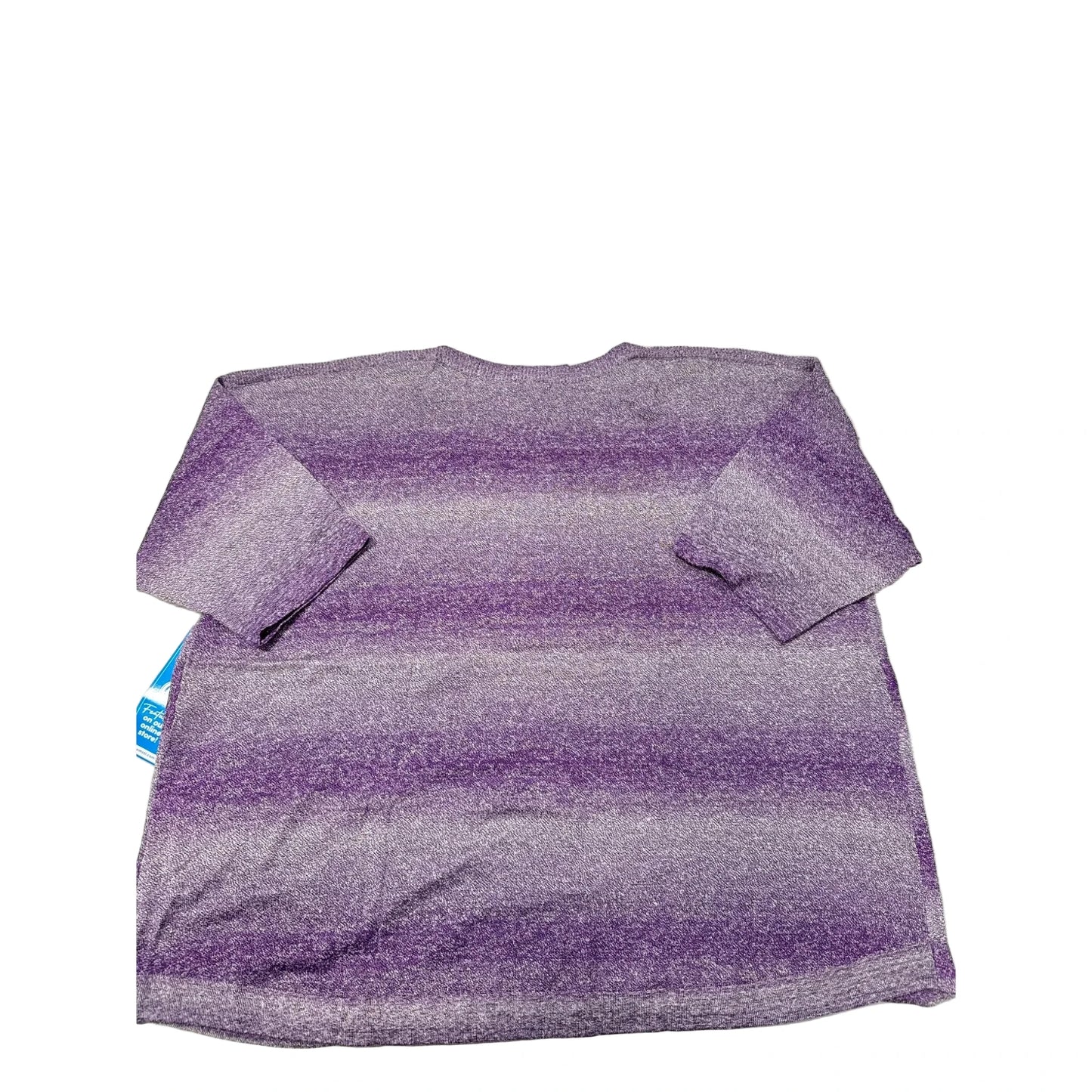 New! Top Short Sleeve By Croft And Barrow In Purple, Size: 4x