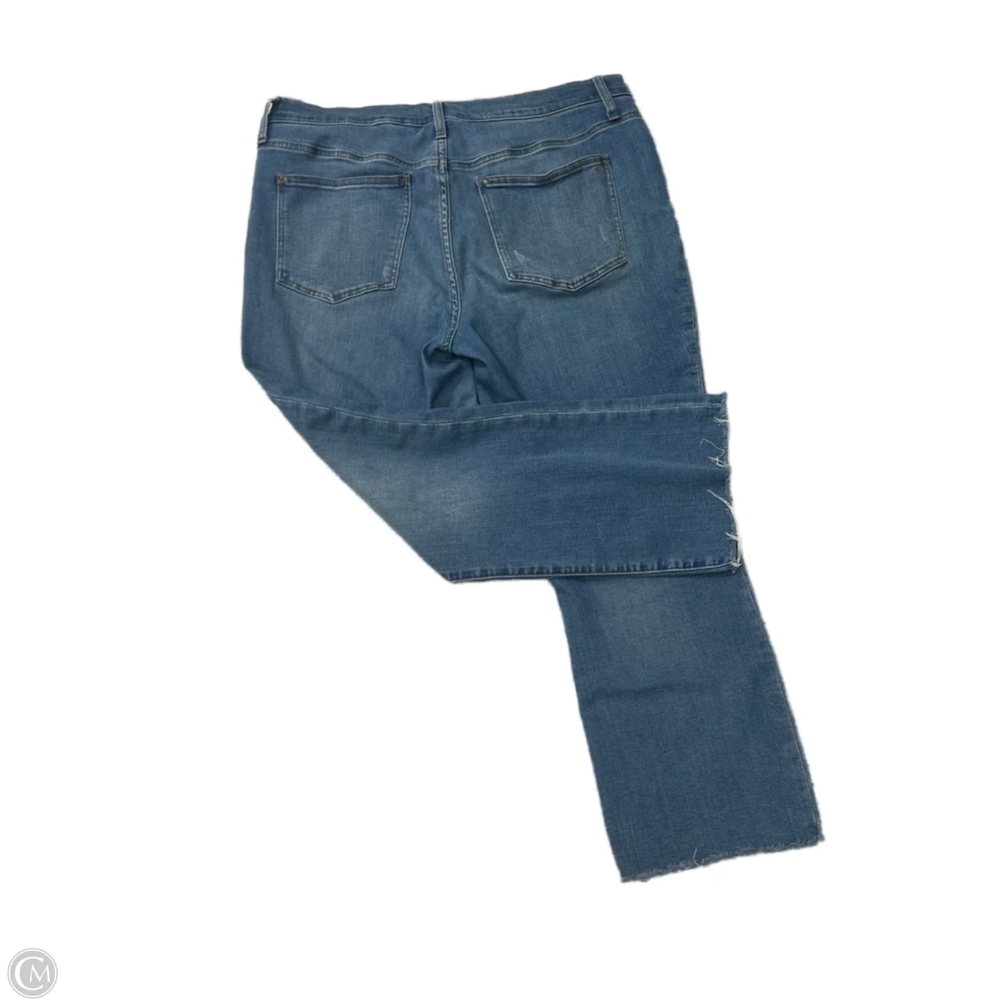 Jeans Boot Cut By Madewell In Blue Denim, Size: 12