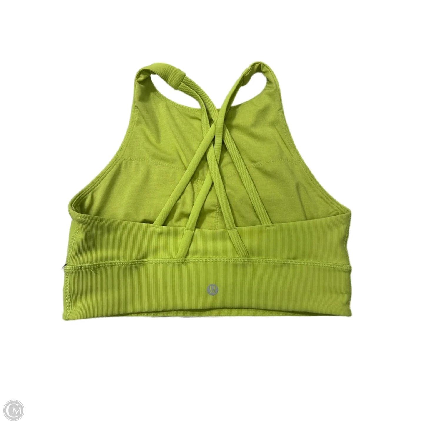Athletic Bra By Lululemon In Green, Size: 8