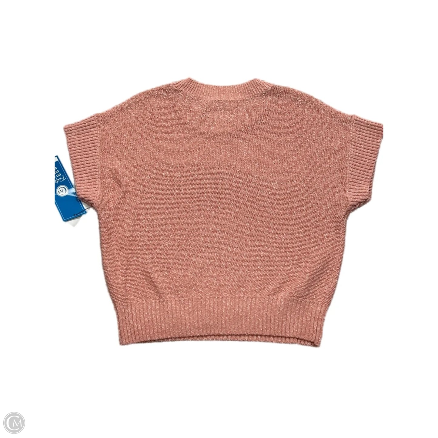 Top Sleeveless By Loft In Pink, Size: L