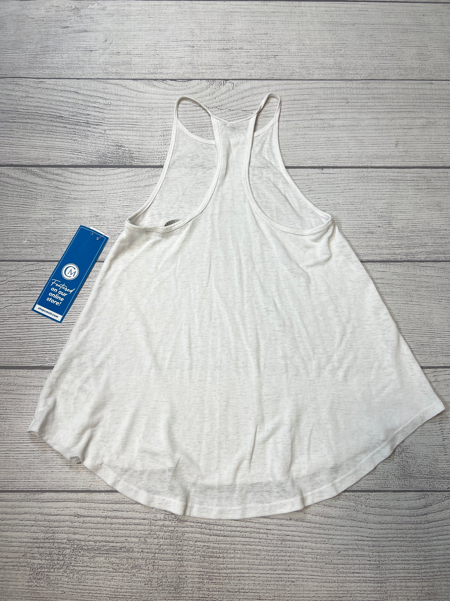 Tank Top By Athleta In White, Size: S