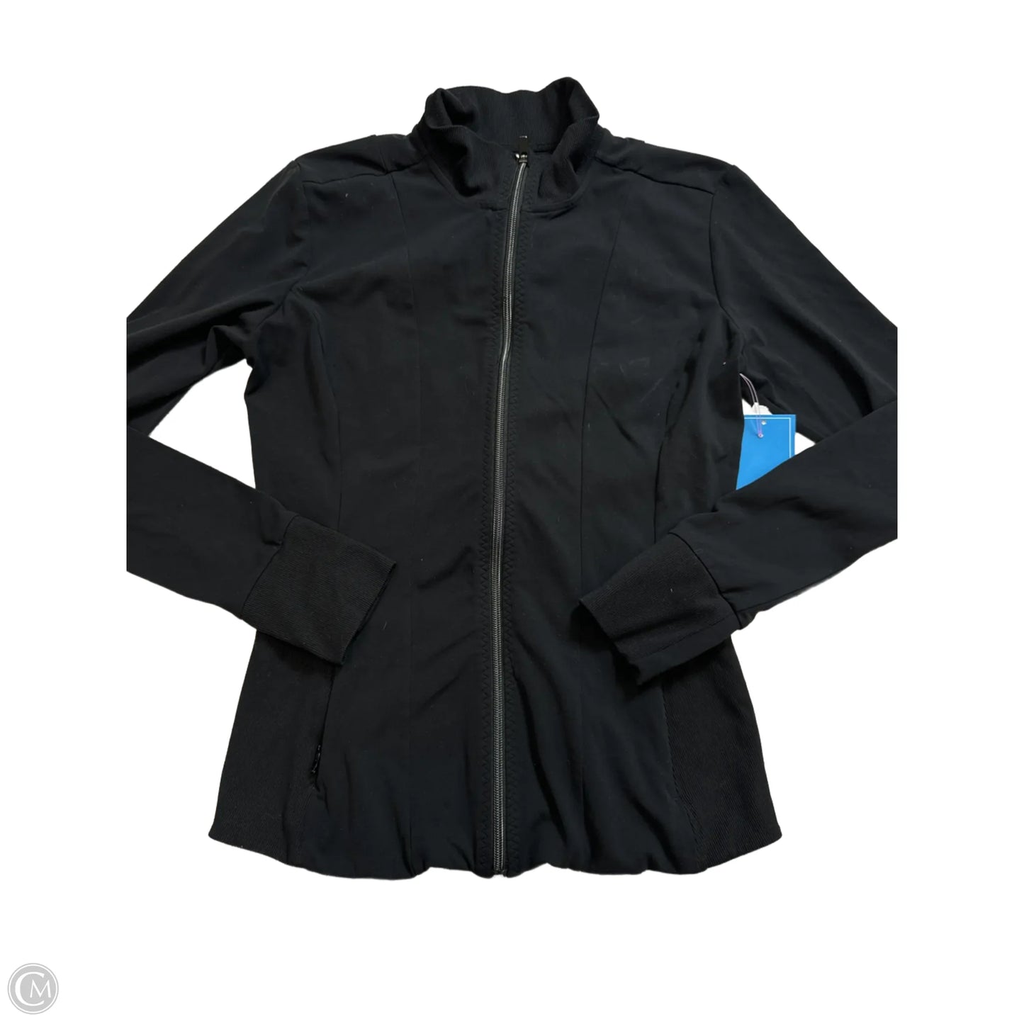 Athletic Jacket By Athleta In Black, Size: M