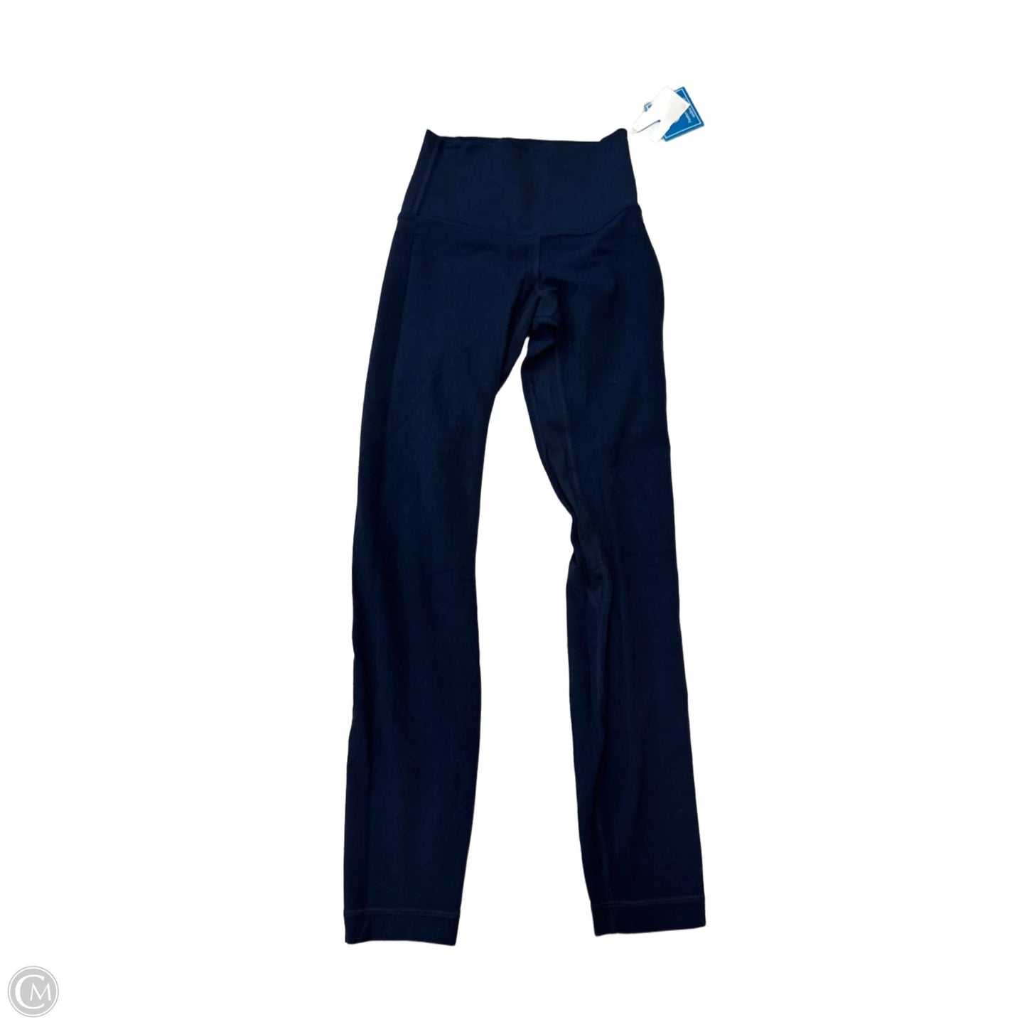 Athletic Leggings By Lululemon In Navy, Size: Xs