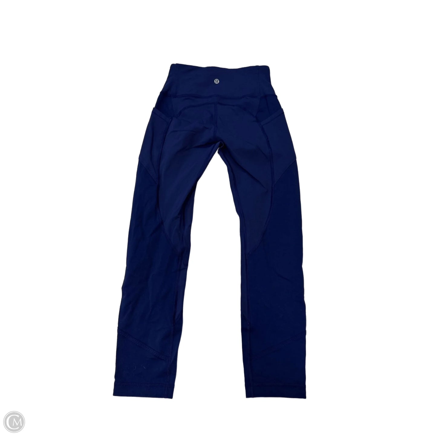 Athletic Capris By Lululemon In Blue, Size: S/4