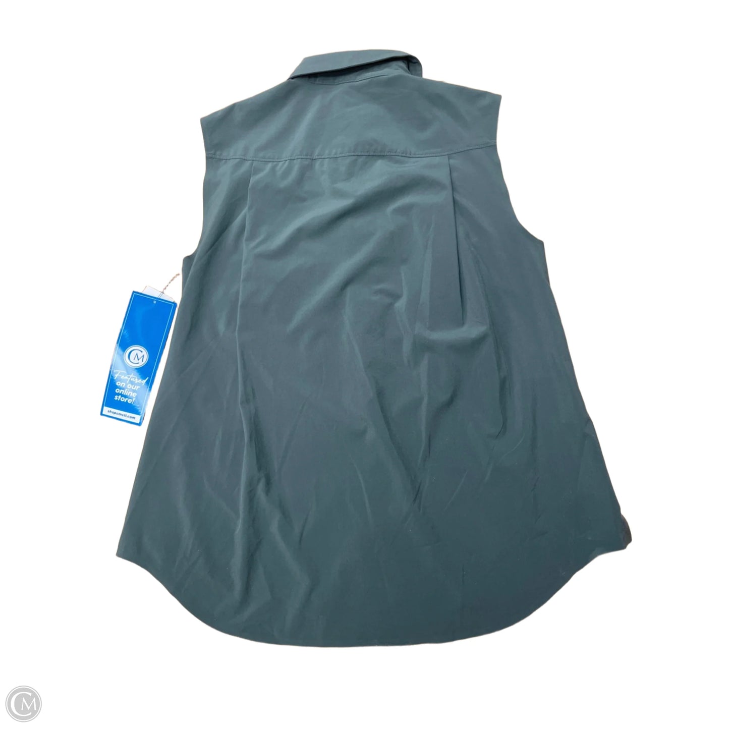 Top Sleeveless By Athleta In Blue & Grey, Size: Xs