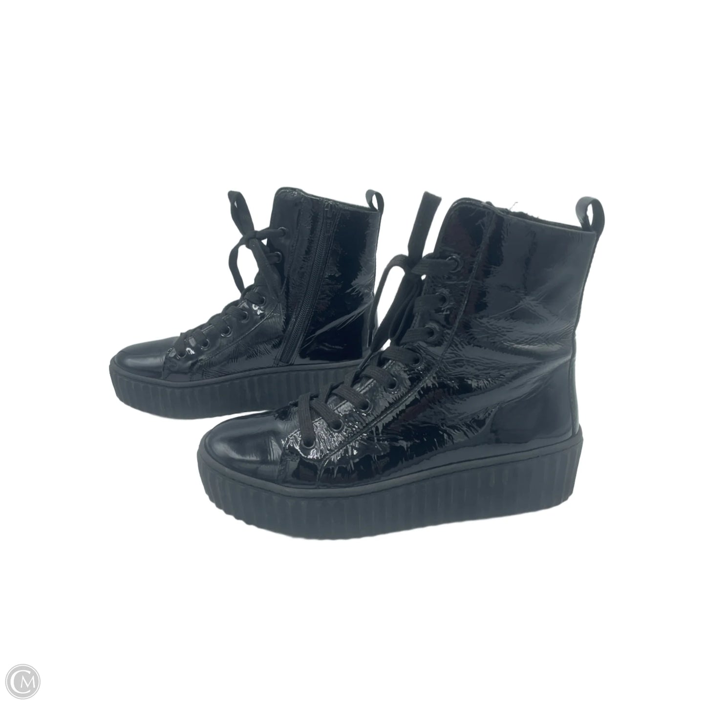 Boots Ankle Flats By Gabor In Black, Size: 8