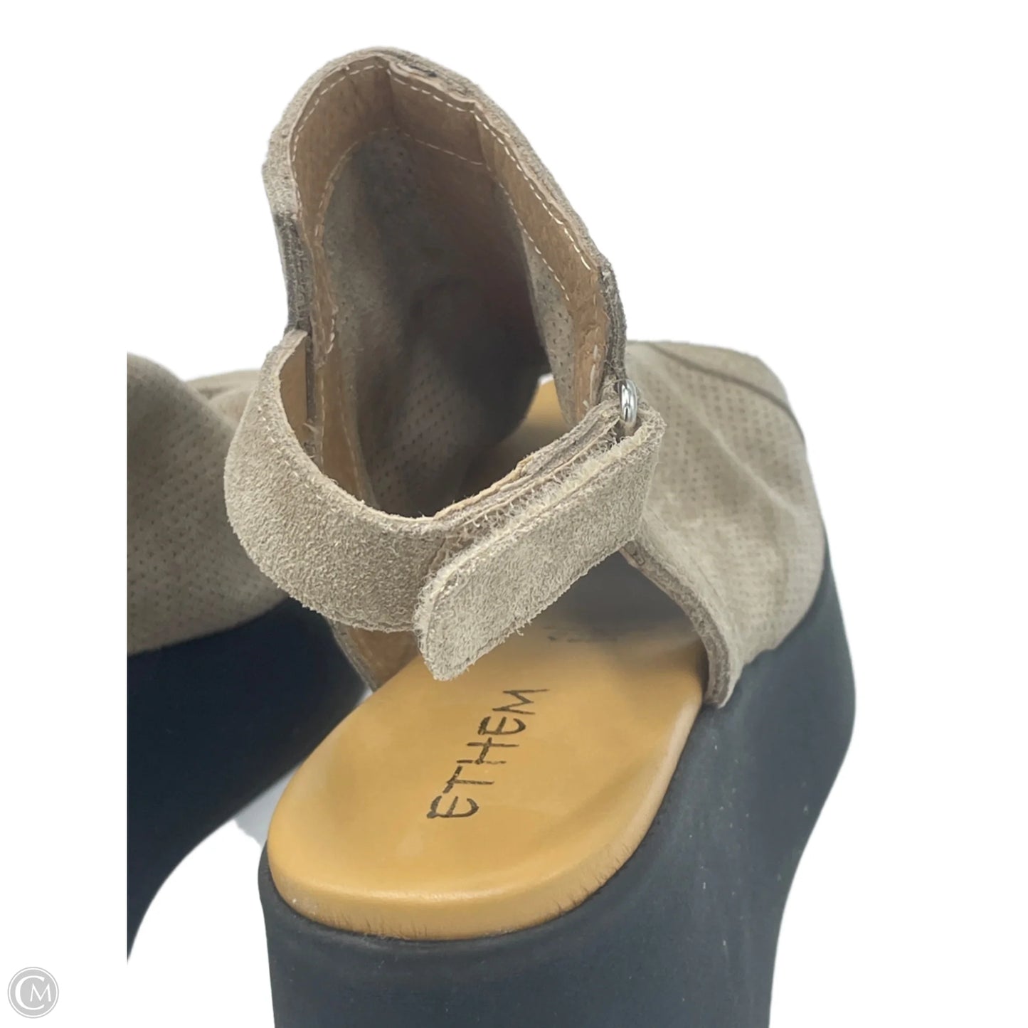Shoes Heels Platform By Ethem In Beige, Size: 8