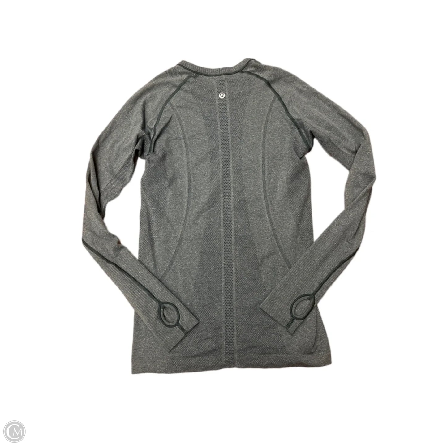 Athletic Top Long Sleeve Crewneck By Lululemon In Blue, Size: S